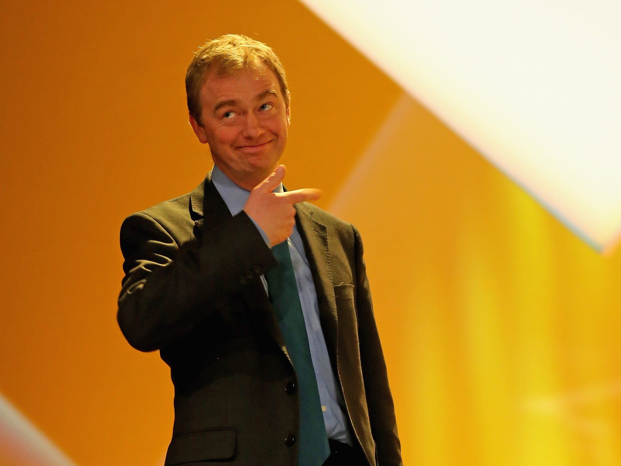Party president Tim Farron has been tipped for the top job