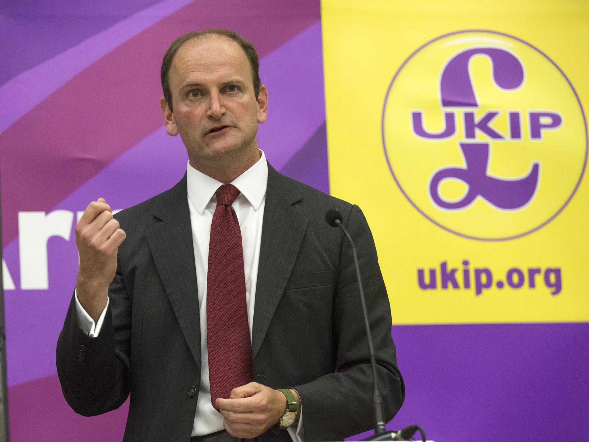 Douglas Carswell says Ukip should be 'prepared to reject' the £650,000 funds