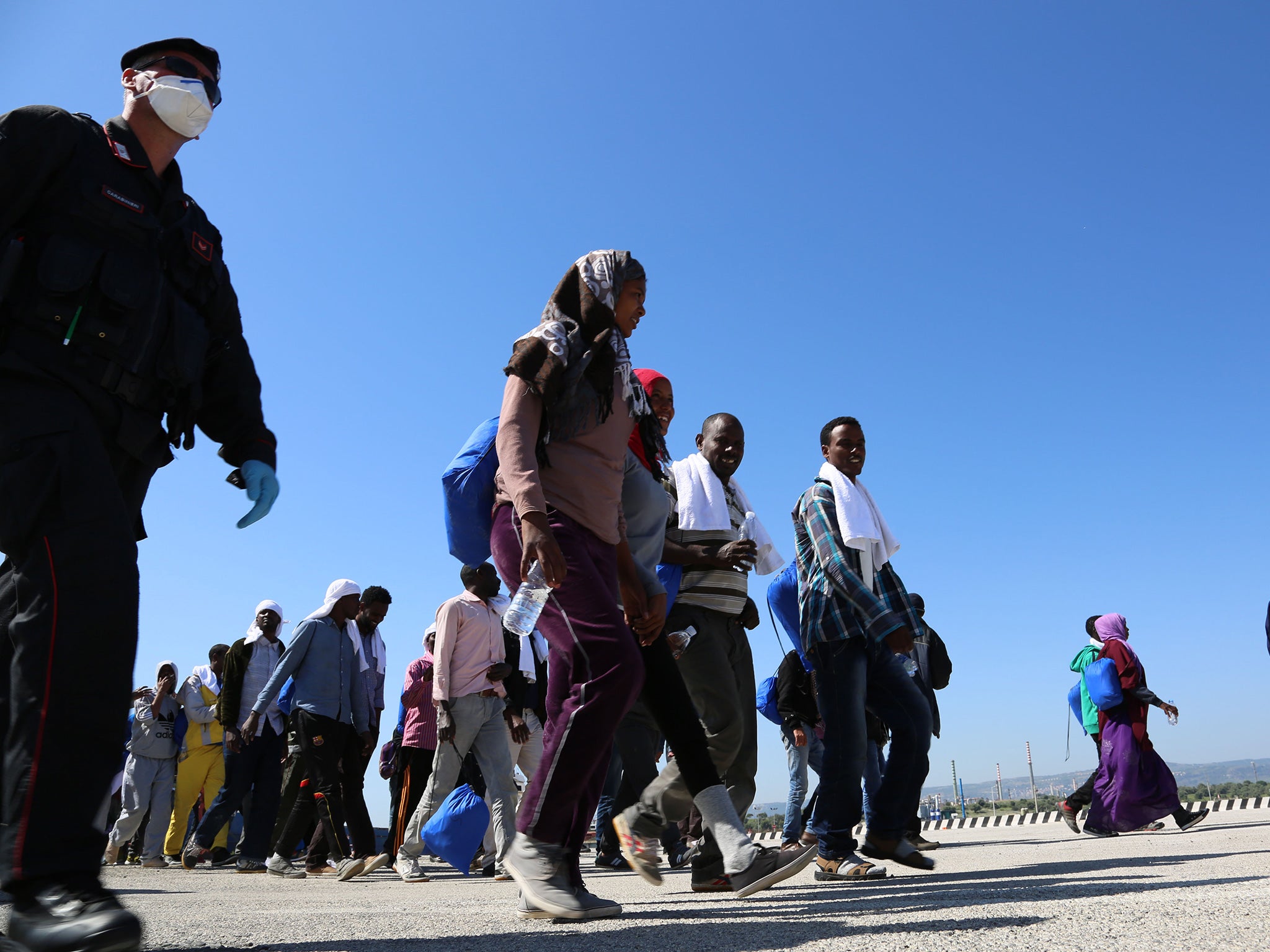 It is hoped a quota will spread migrants evenly across the EU