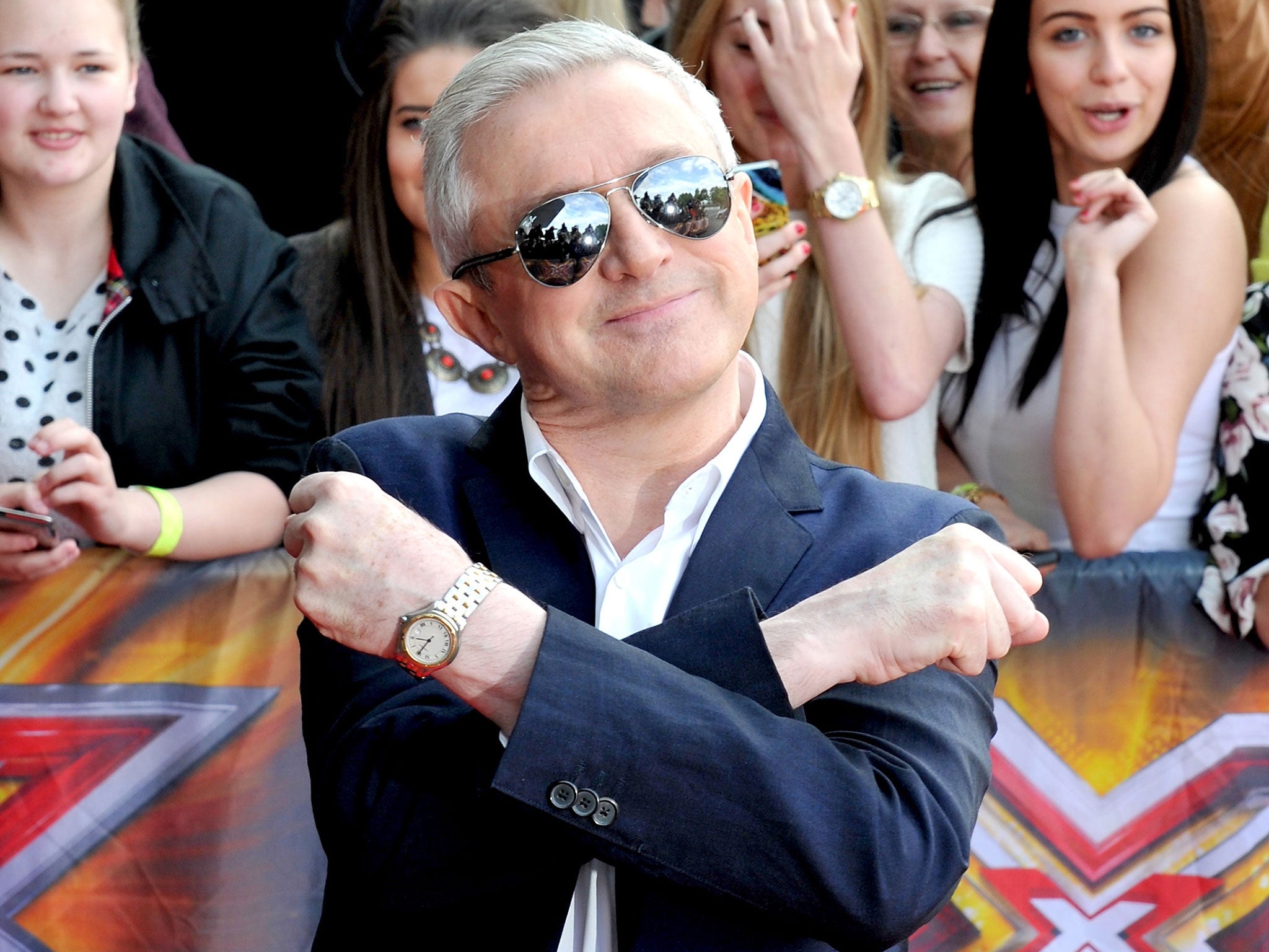 Louis Walsh's X Factor judging days appeared to be over