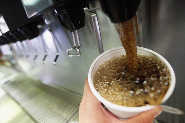 Soft drinks often contain a high level of sugar