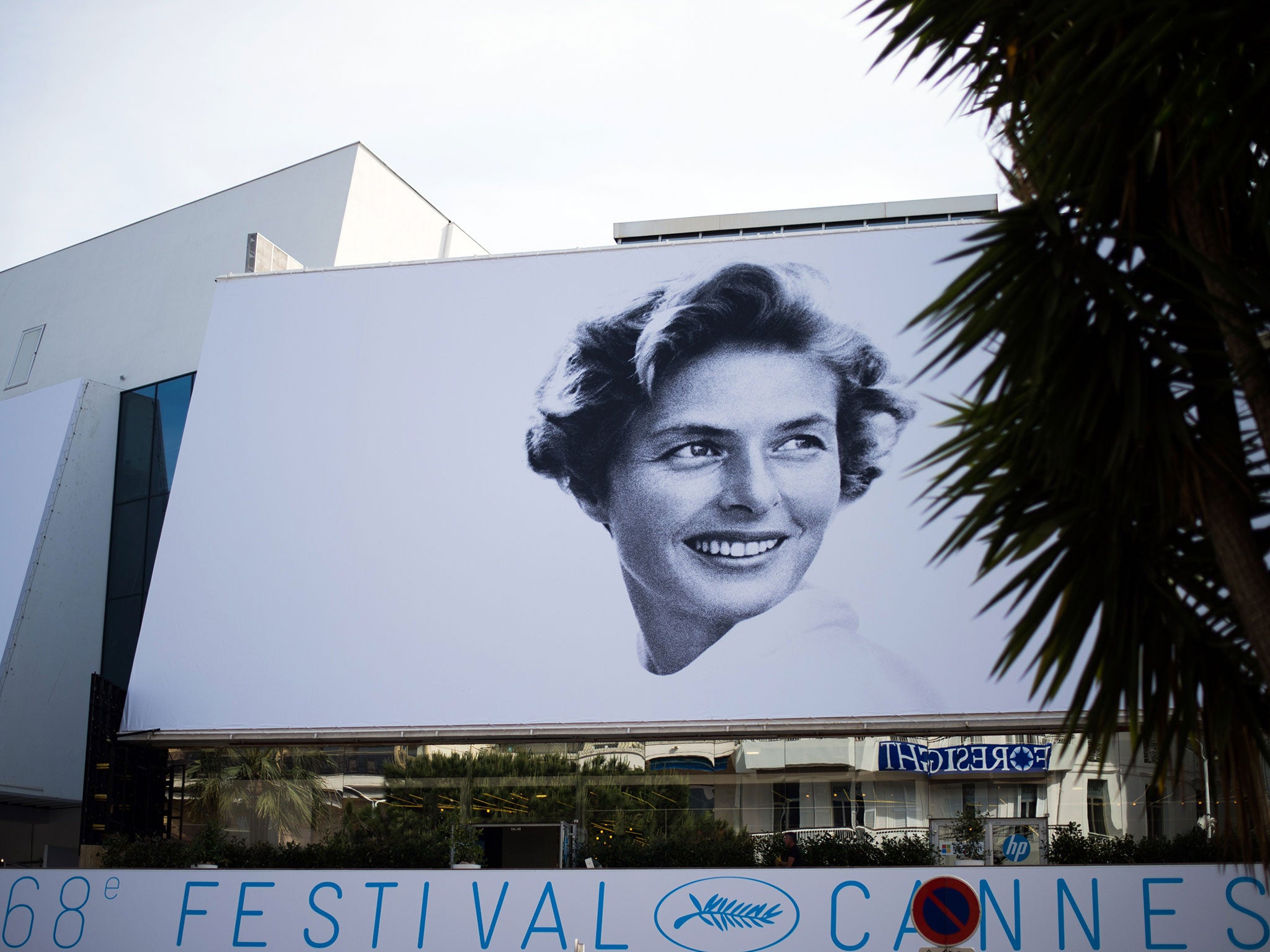 Ingrid Bergman is the star of the official Cannes 2015 poster