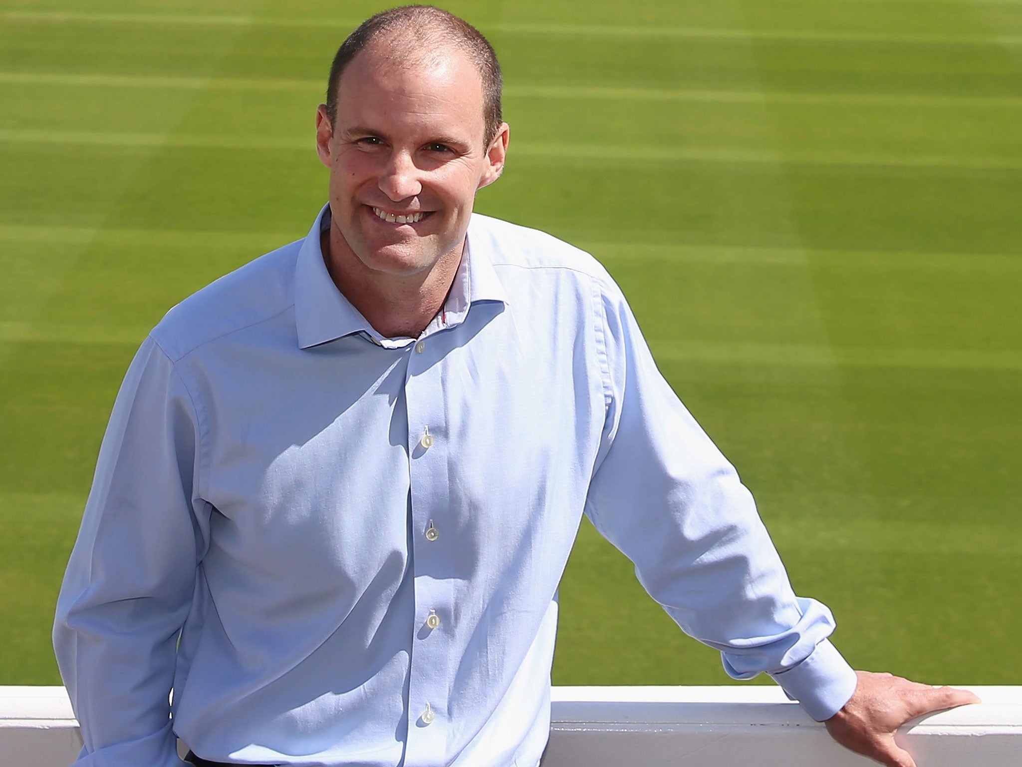 Andrew Strauss is unveiled as the director of cricket for the ECB