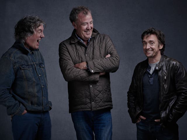 Former Top Gear hosts James May, Jeremy Clarkson and Richard Hammond are looking for a new TV deal