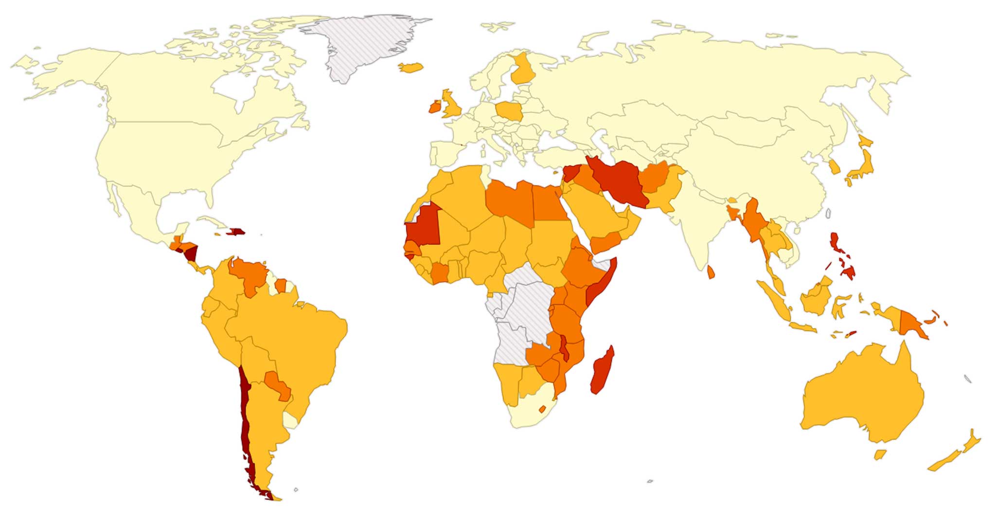 A map of abortion rights worldwide