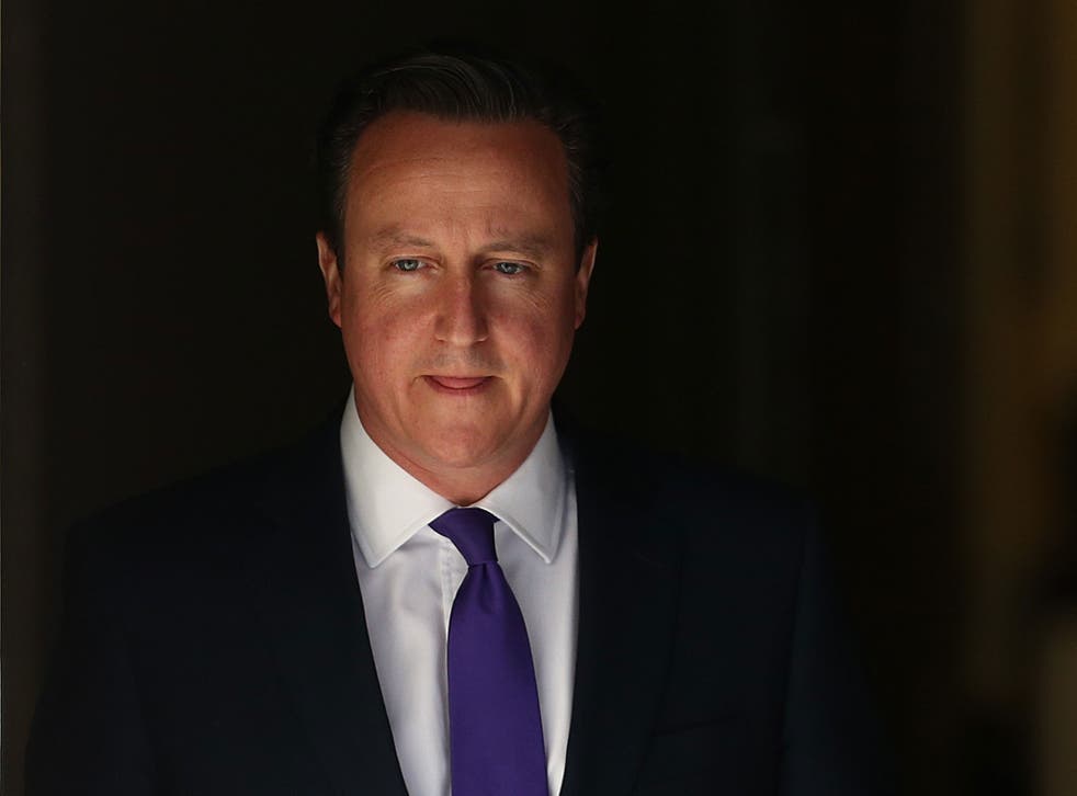 David Cameron leaves Downing Street on 11 May, 2015