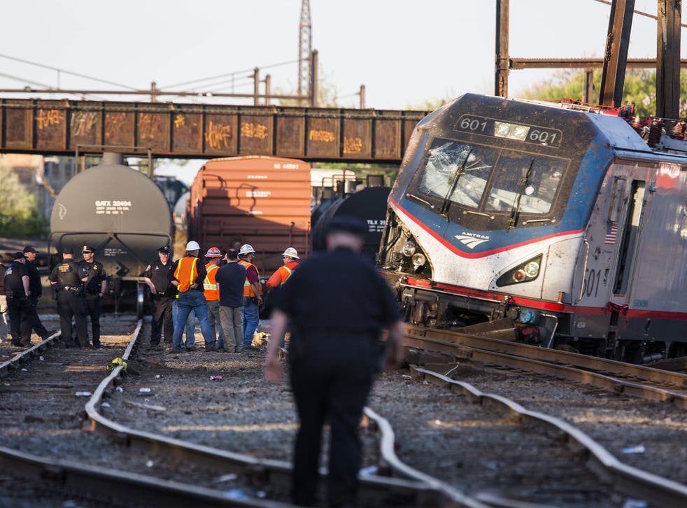 Amtrak Philadelphia train crash - live updates: Services between NYC and  Philadelphia cancelled after derailment kills seven | The Independent | The  Independent