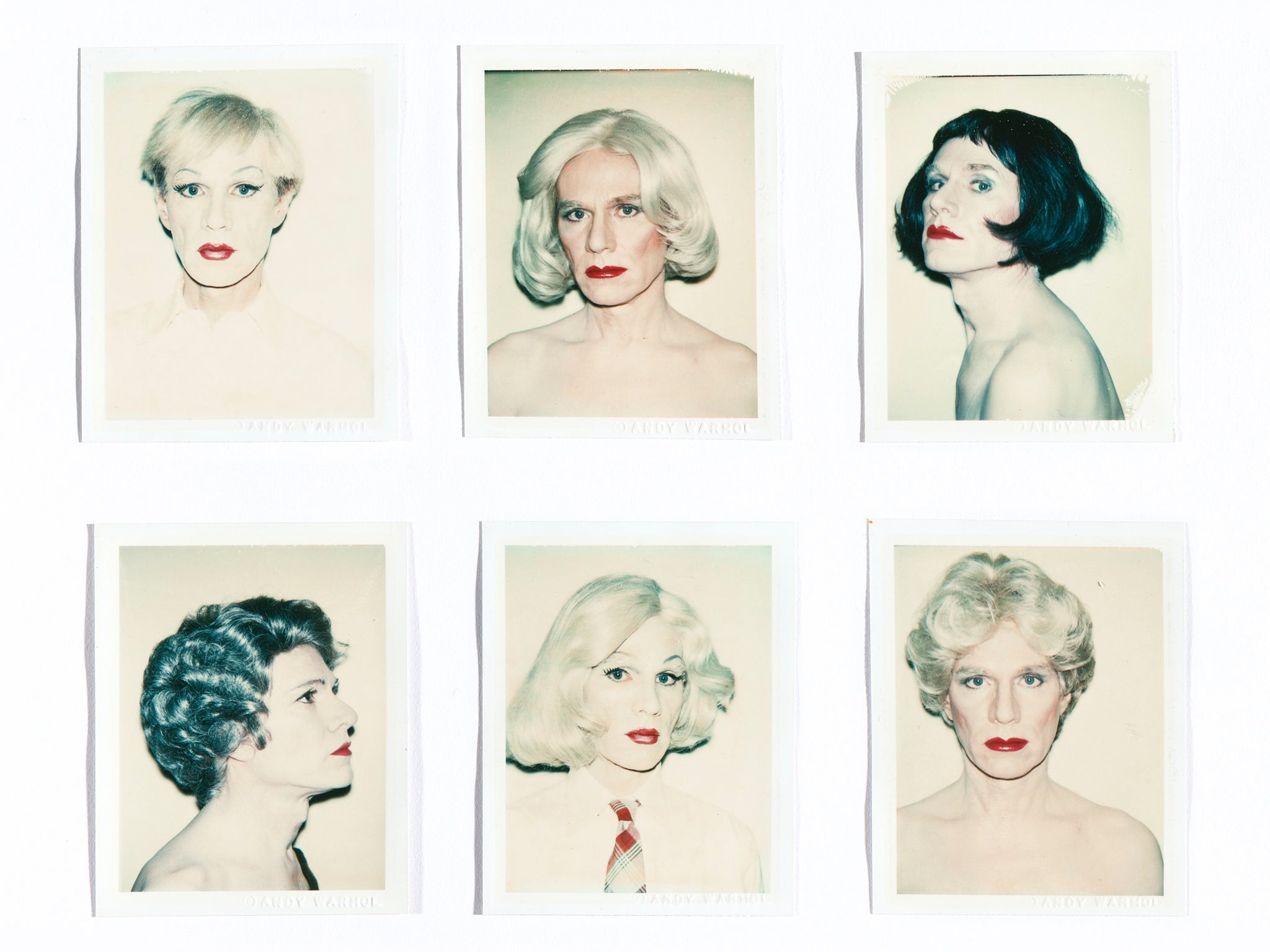 Andy Warhol Polaroid selfies go up for sale on eBay | The ...