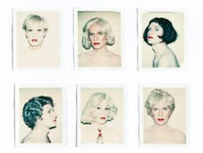 Andy Warhol Polaroid selfies go up for sale on eBay