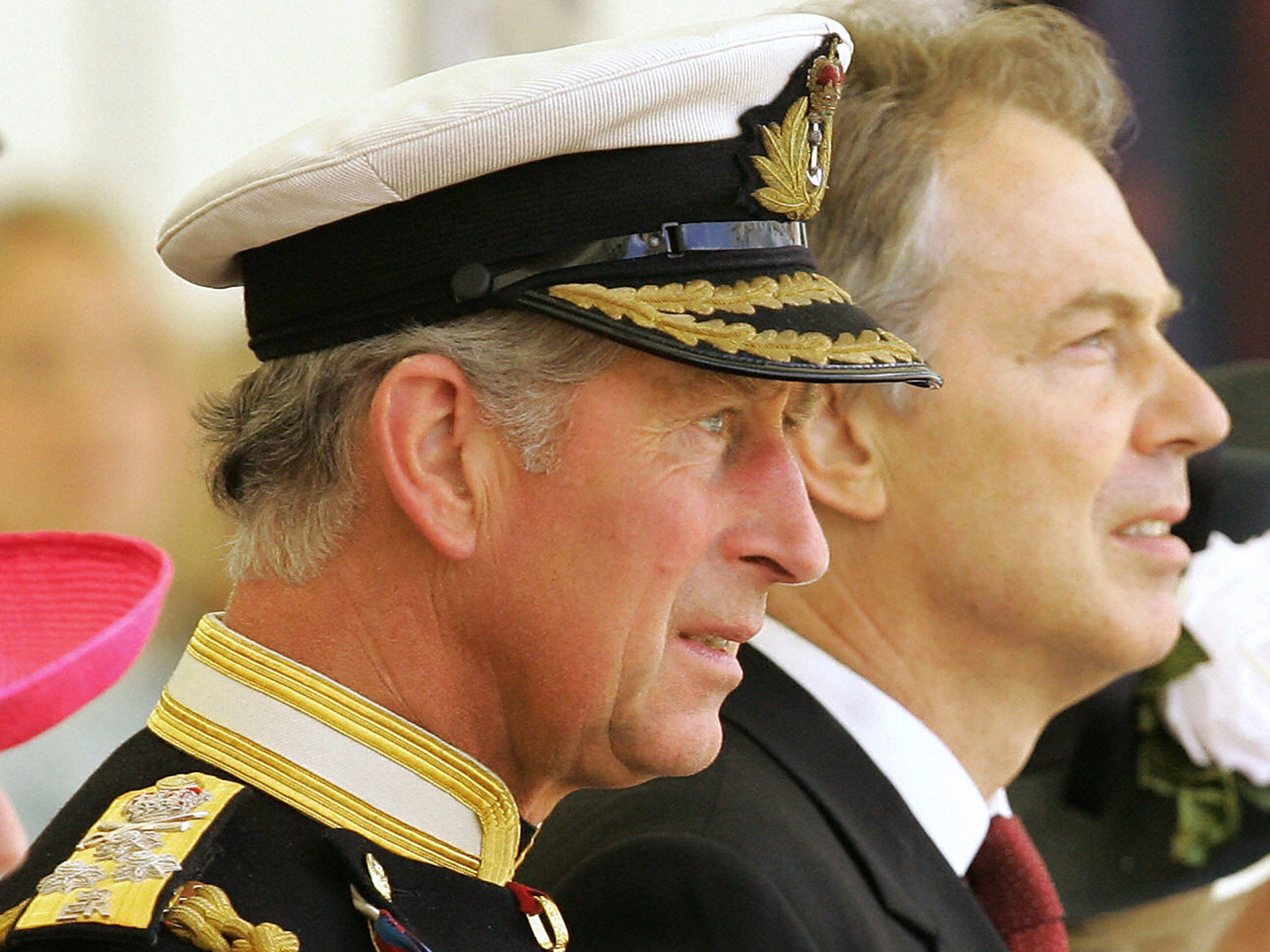 Prince Charles with Tony Blair in 2007