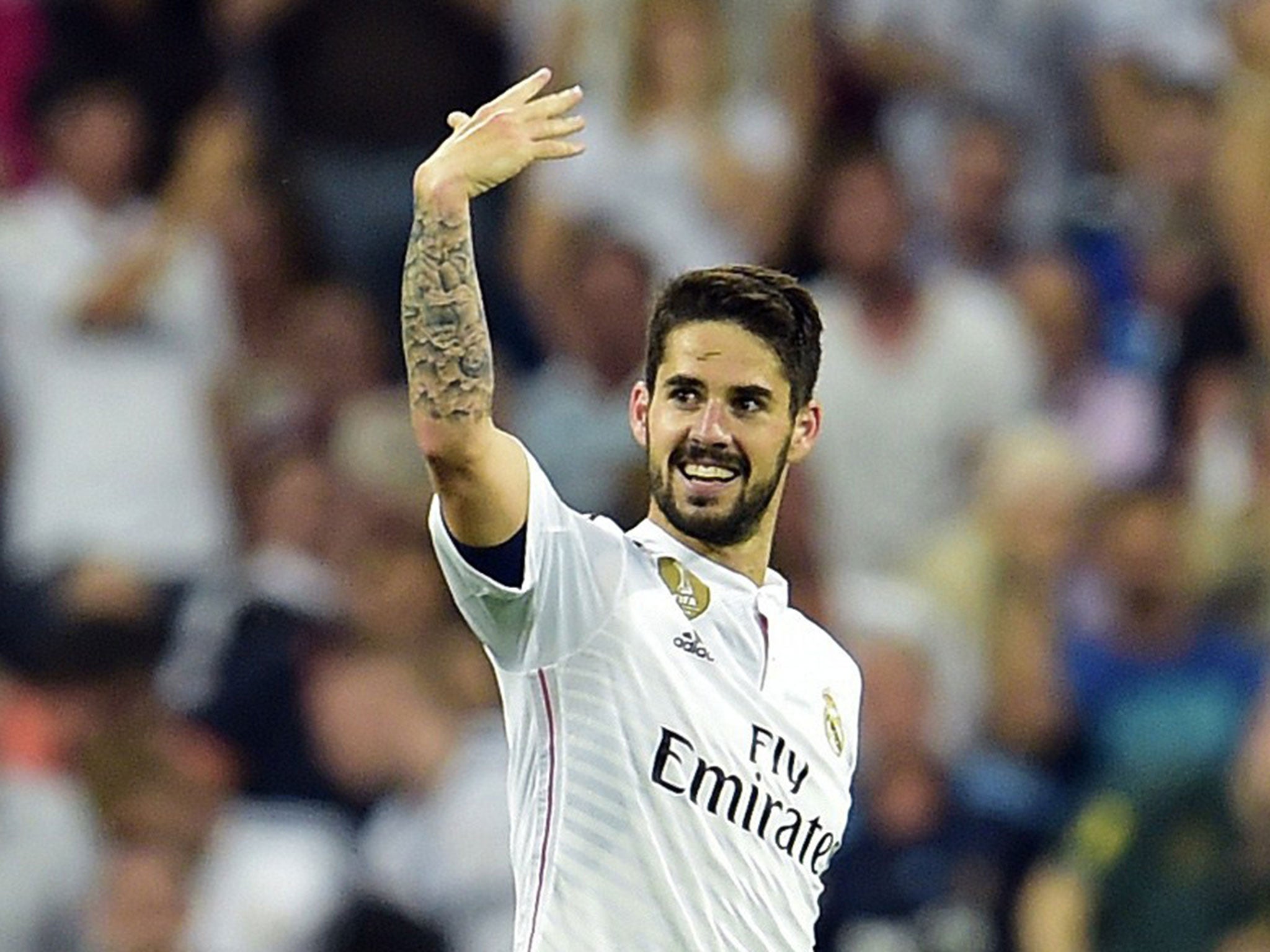 Real Madrid winger Isco