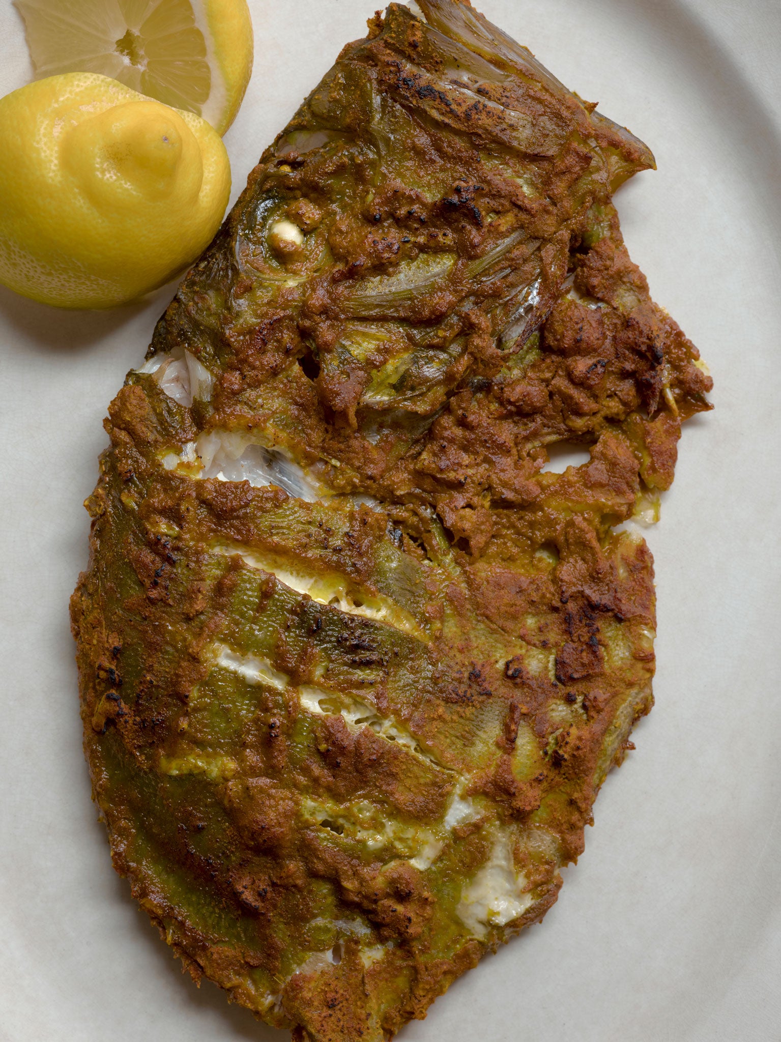 Serve Tandoori John Dory as a part of a main course selection or on its own with a coriander, mint and onion salad
