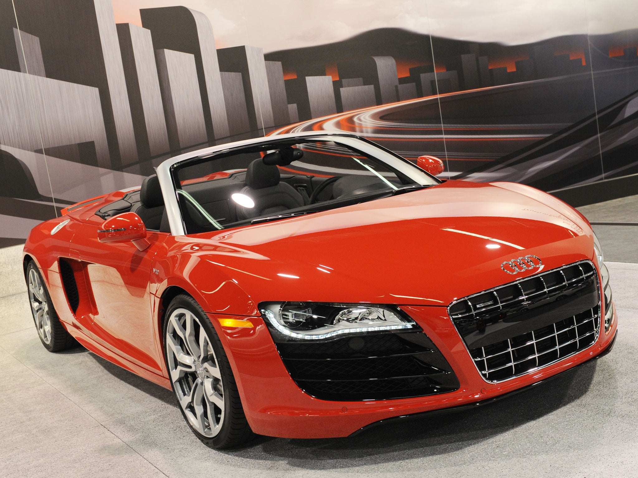 An Audi R8, similar to the car David Pickup was driving when he was caught speeding