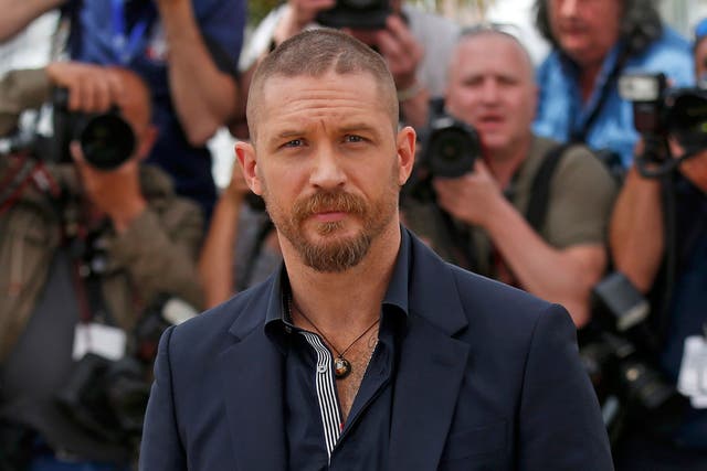 Tom Hardy at a photocall for ‘Mad Max: Fury Road’ at the Cannes Film Festival