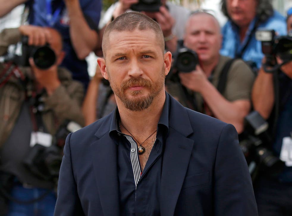 Tom Hardy at a photocall for ‘Mad Max: Fury Road’ at the Cannes Film Festival
