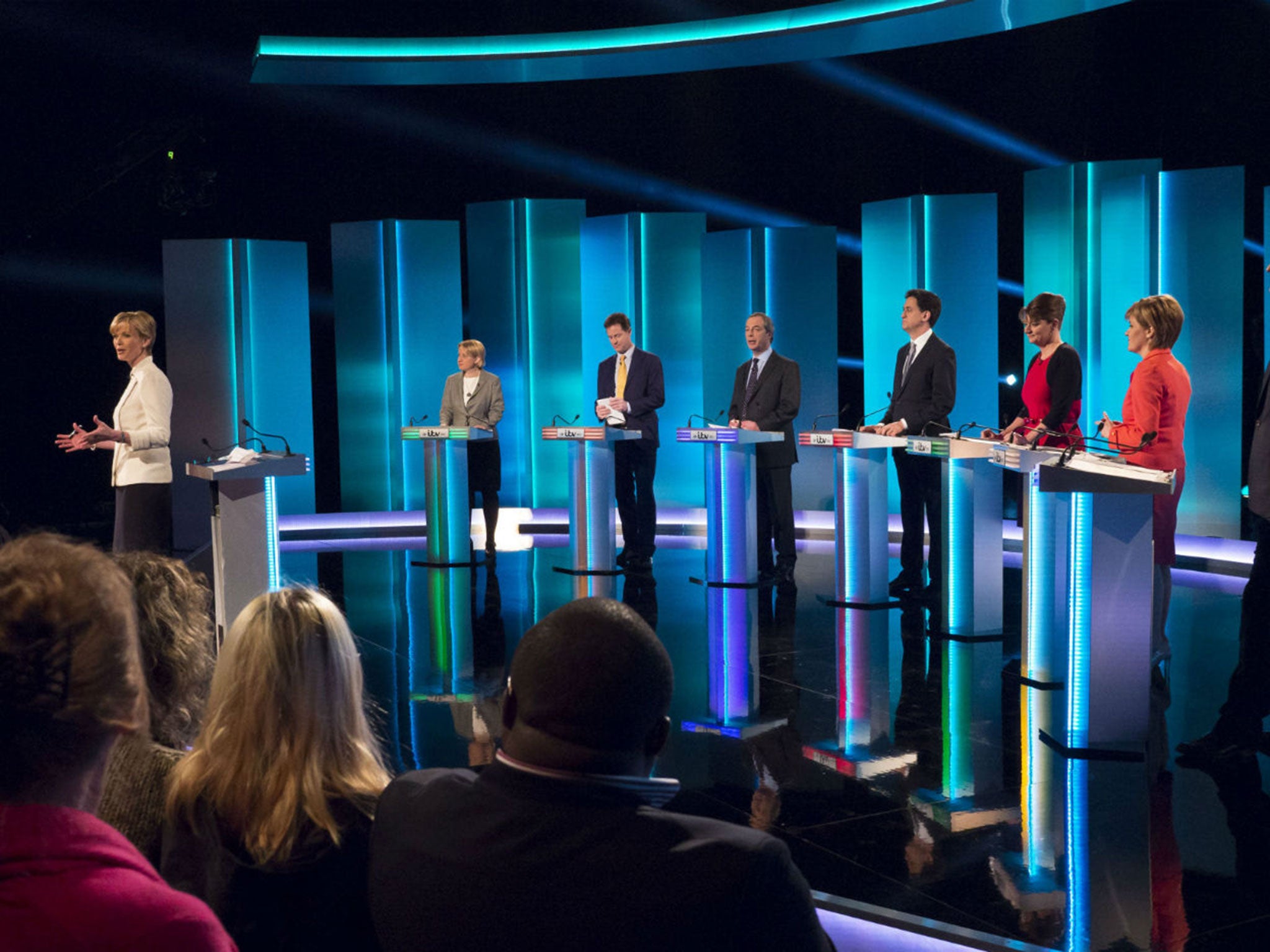 The leaders of the main political parties all agreed to take part in televised debates during the 2015 general election