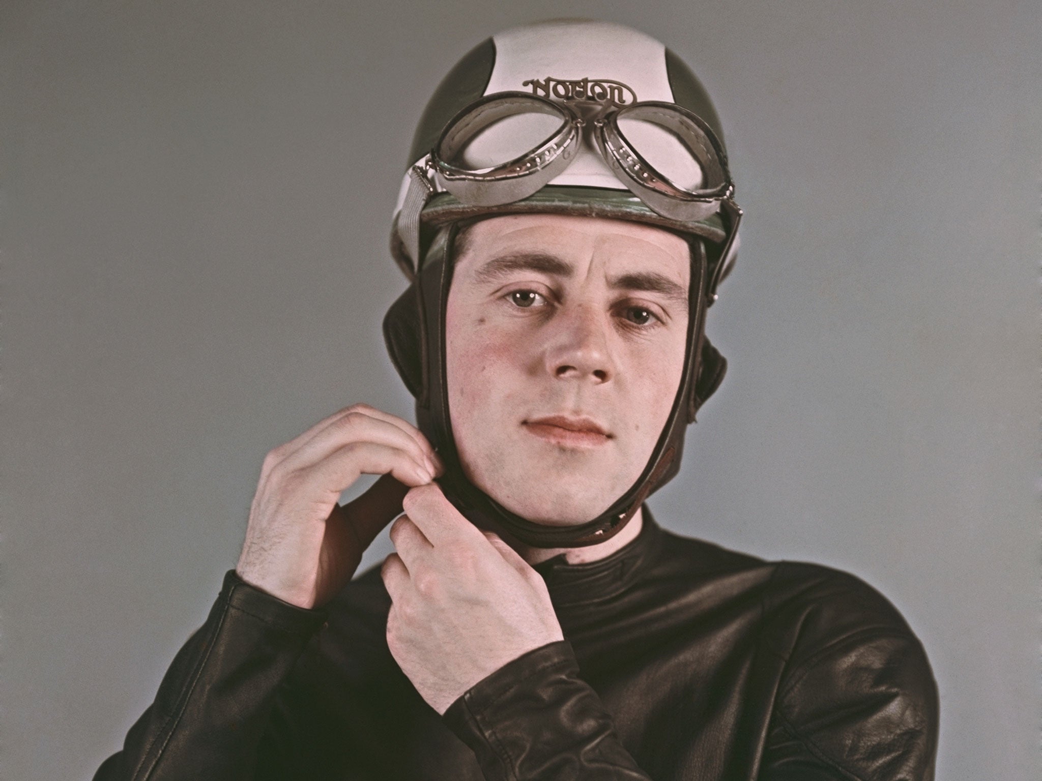 Duke in 1952: he transcended motorcycling to become a household name