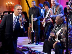 Watch Blues legend sing with Barack Obama