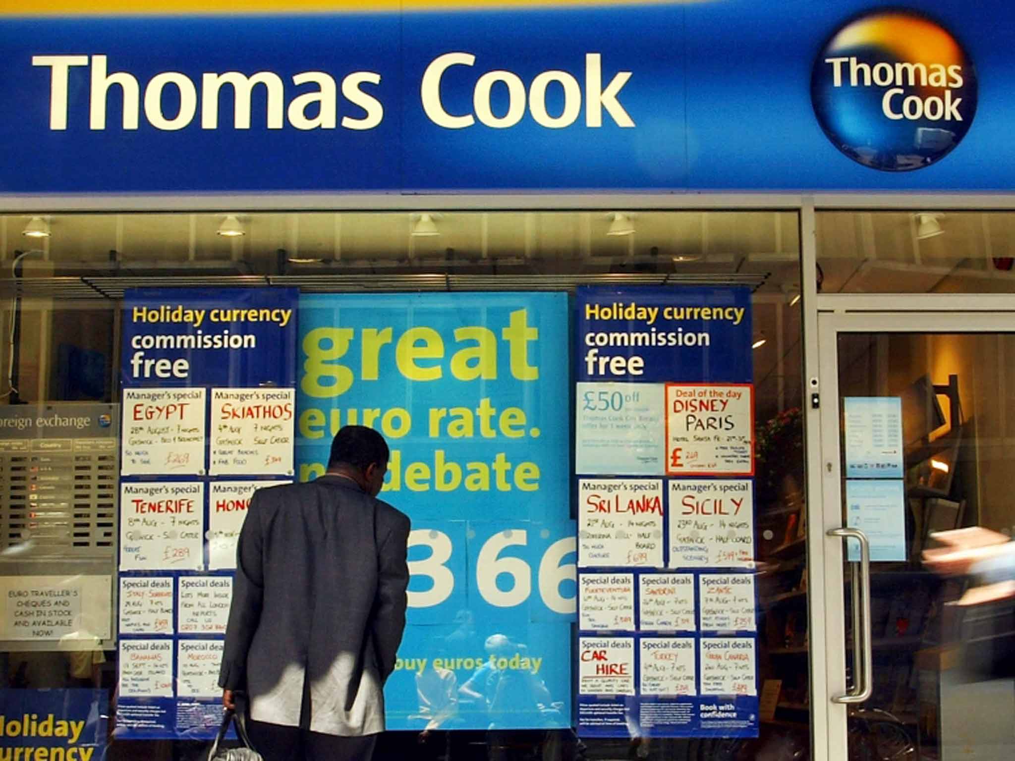 Time travel: Thomas Cook has been trading since 1841