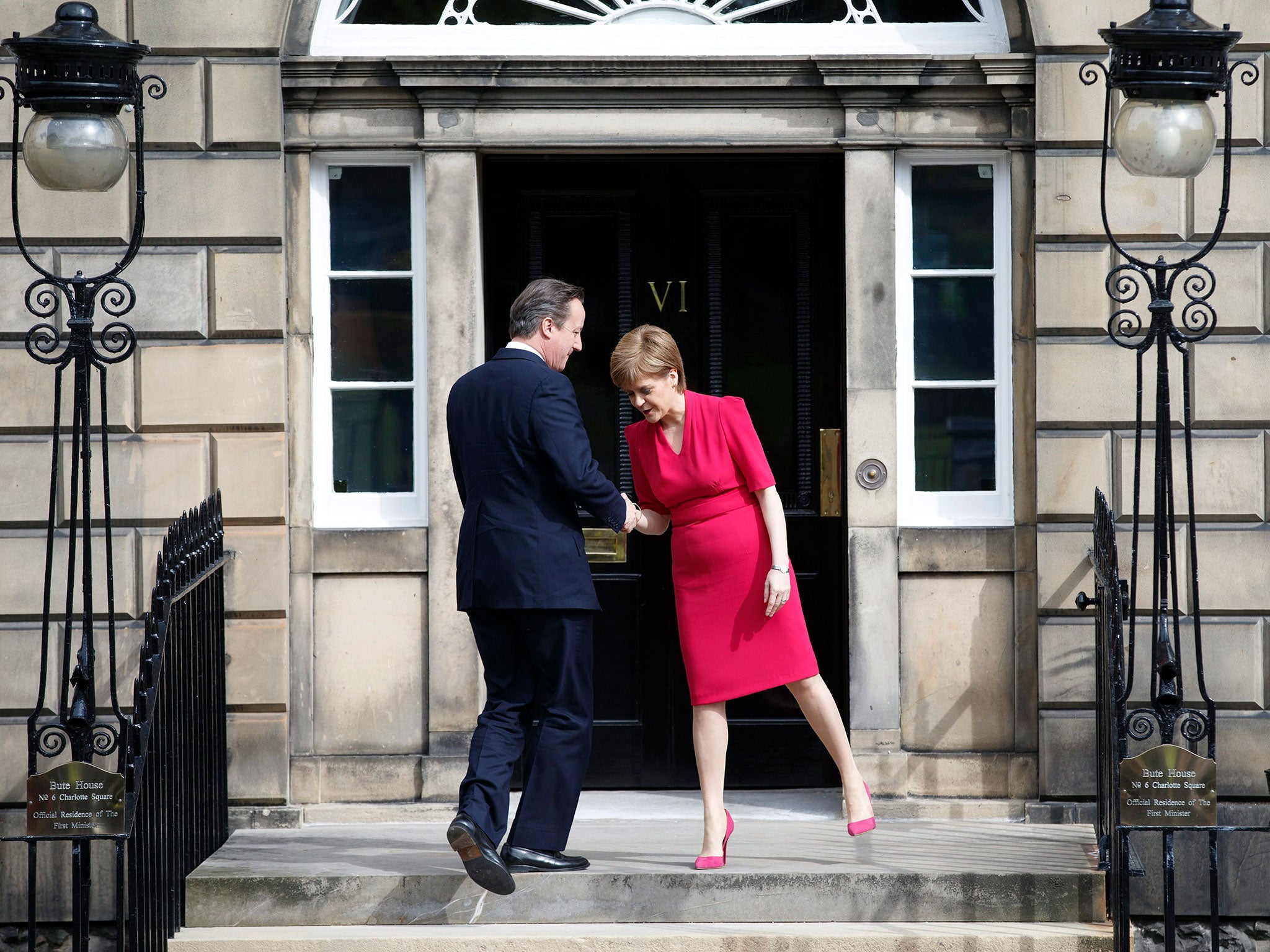 The Prime Minister and Scotland’s First Minister held what both sides described as amicable talks in Edinburgh
