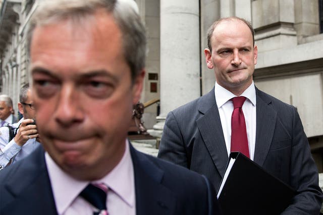 Douglas Carswell claimed Farage's comments on immigrants with HIV were 'ill-advised'