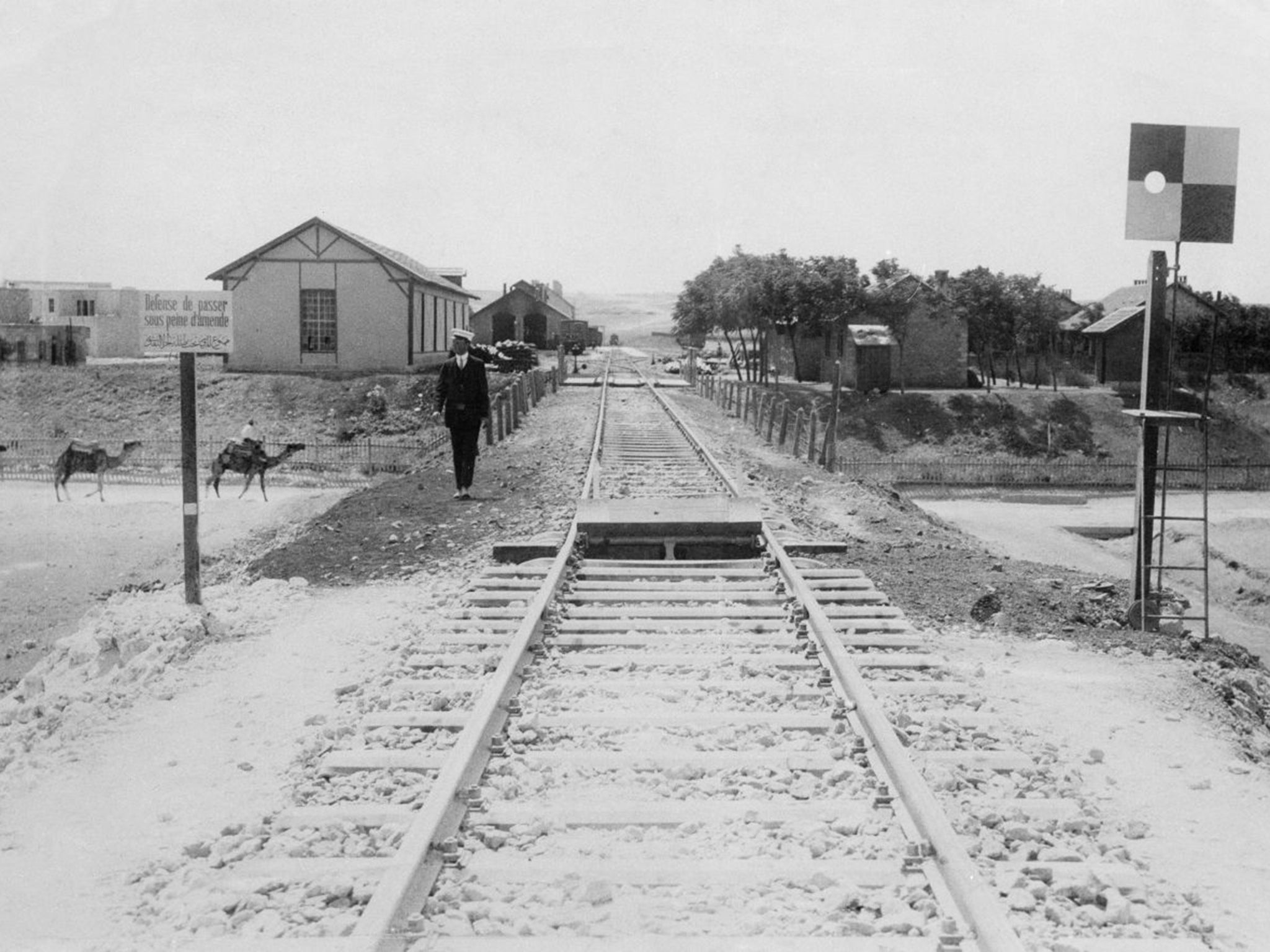 Trains once ran to Syria and beyond to Baghdad