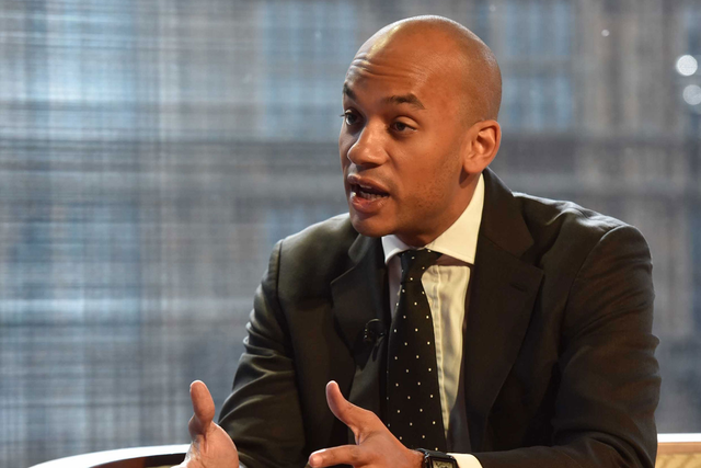 Chuka Umunna, here appearing on BBC One's The Andrew Marr Show, was in third place in the leadership race
