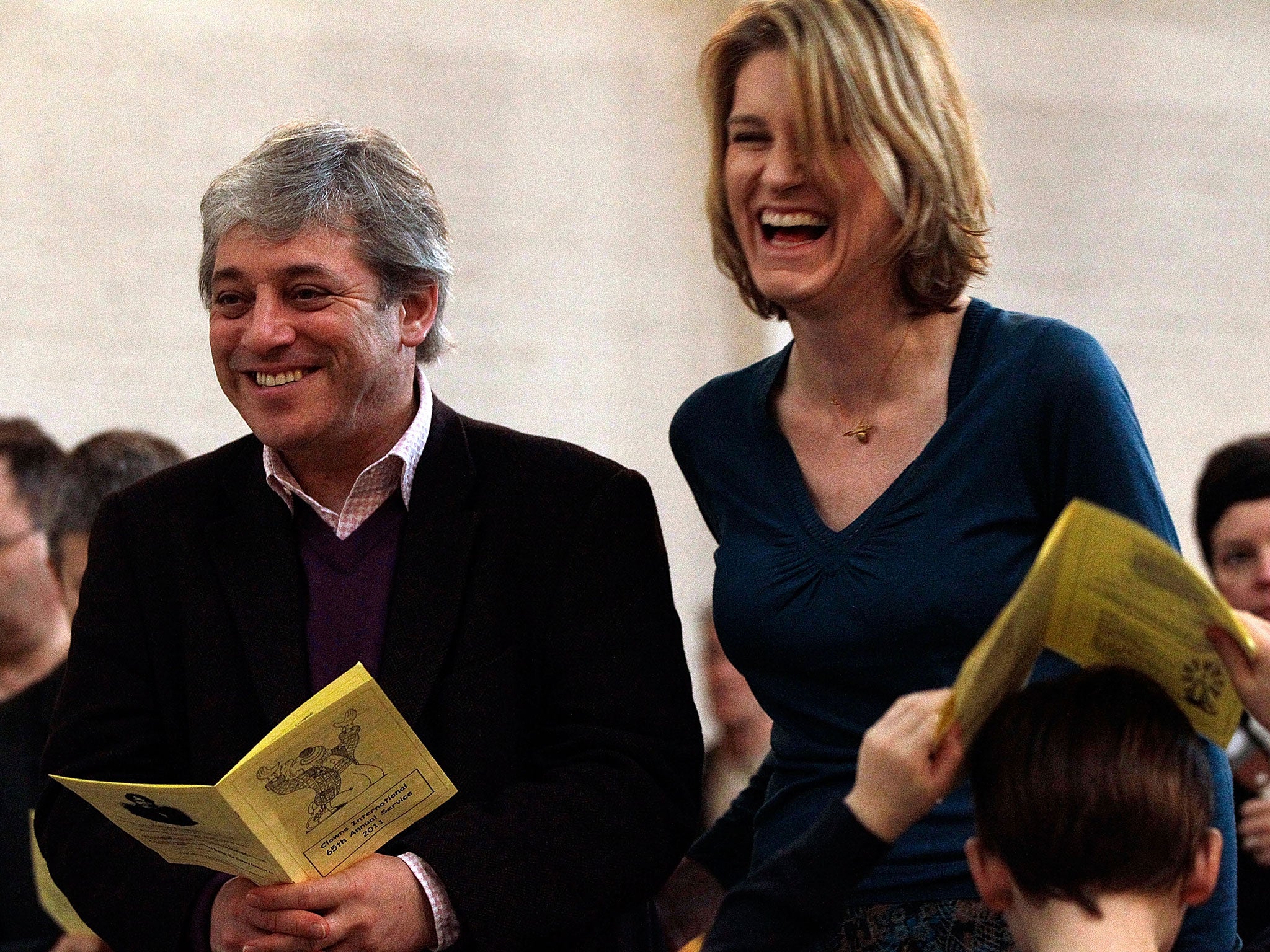 Speaker John Bercow and his wife Sally in 2011. The couple have faced speculation of an impending divorce announcement