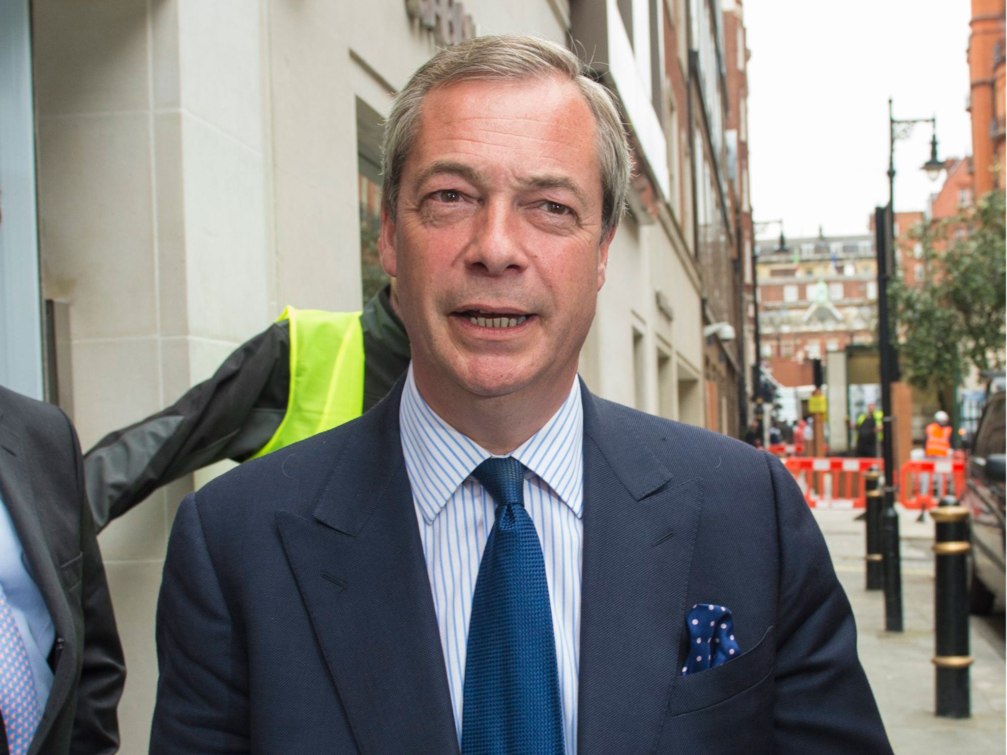 Nigel Farage has spoken about UKIP being banned from Pride in London Parade
