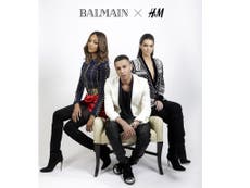 New look from Balmain x H&M collection revealed