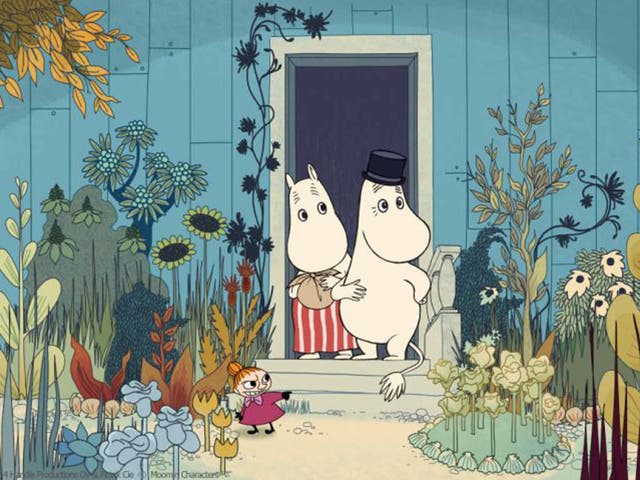Moominmamma and Moominpappa