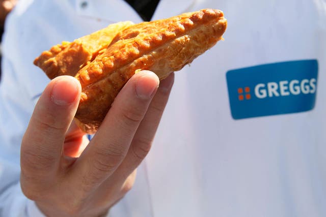 Sausage rolls remain the best-selling product at Greggs