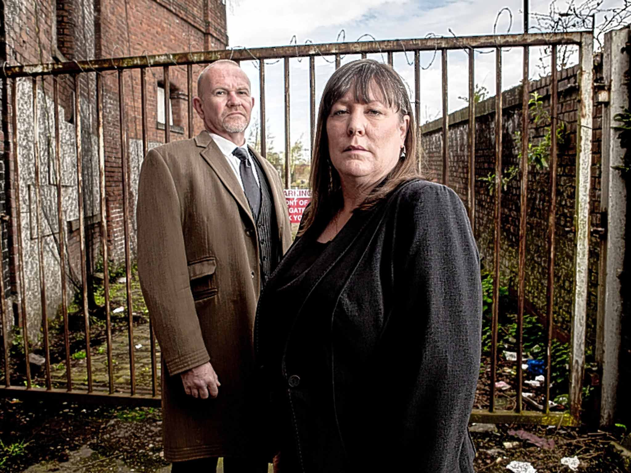 On the case: Rod and Carol from Greater Manchester Police featured in 'The Detectives'