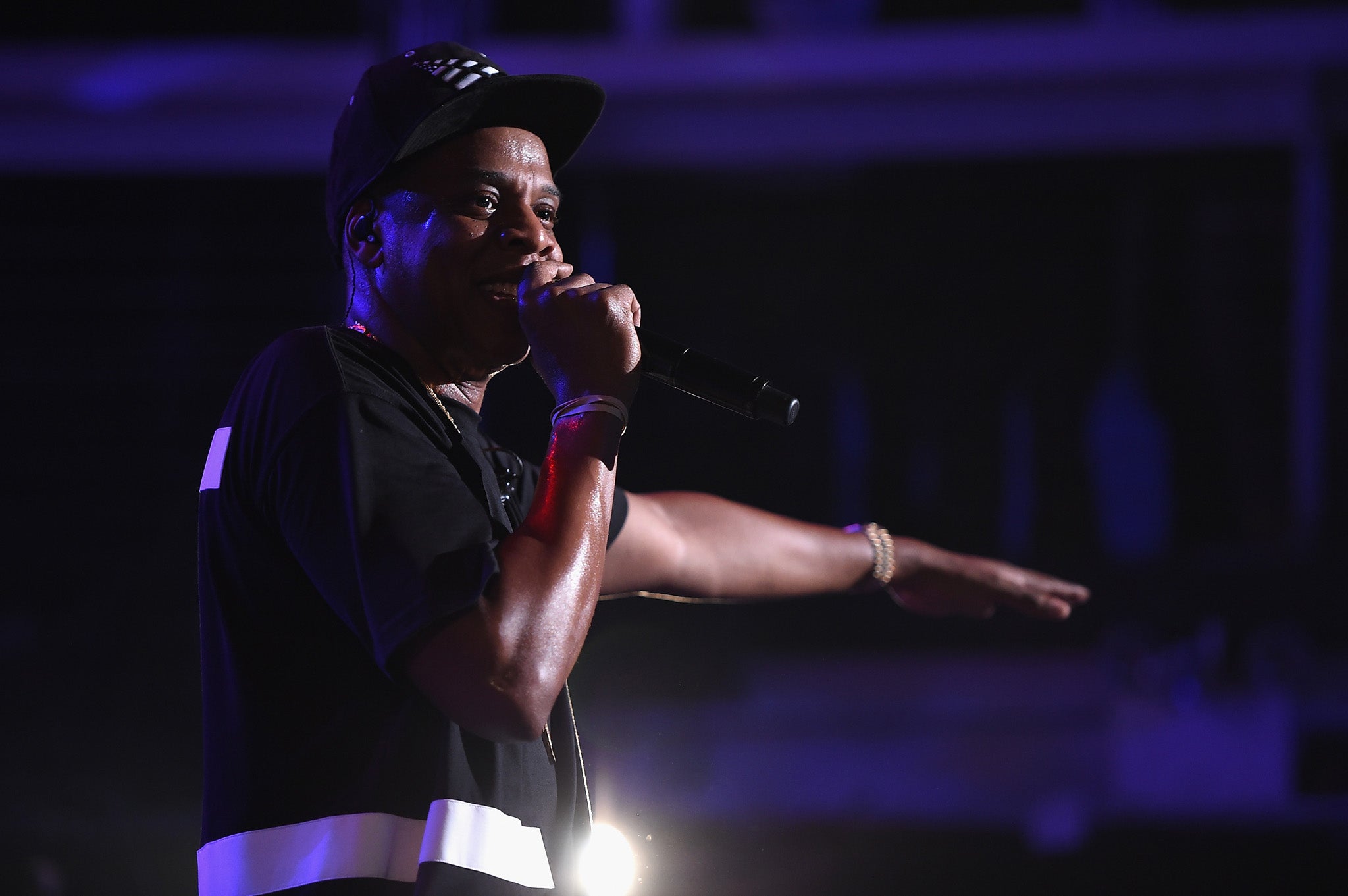 Jay Z defends Tidal at a concert at New York's Terminal 5