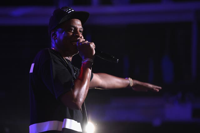 Jay Z, seen here performing in 2015, recorded a number one album with Linkin Park in 2004