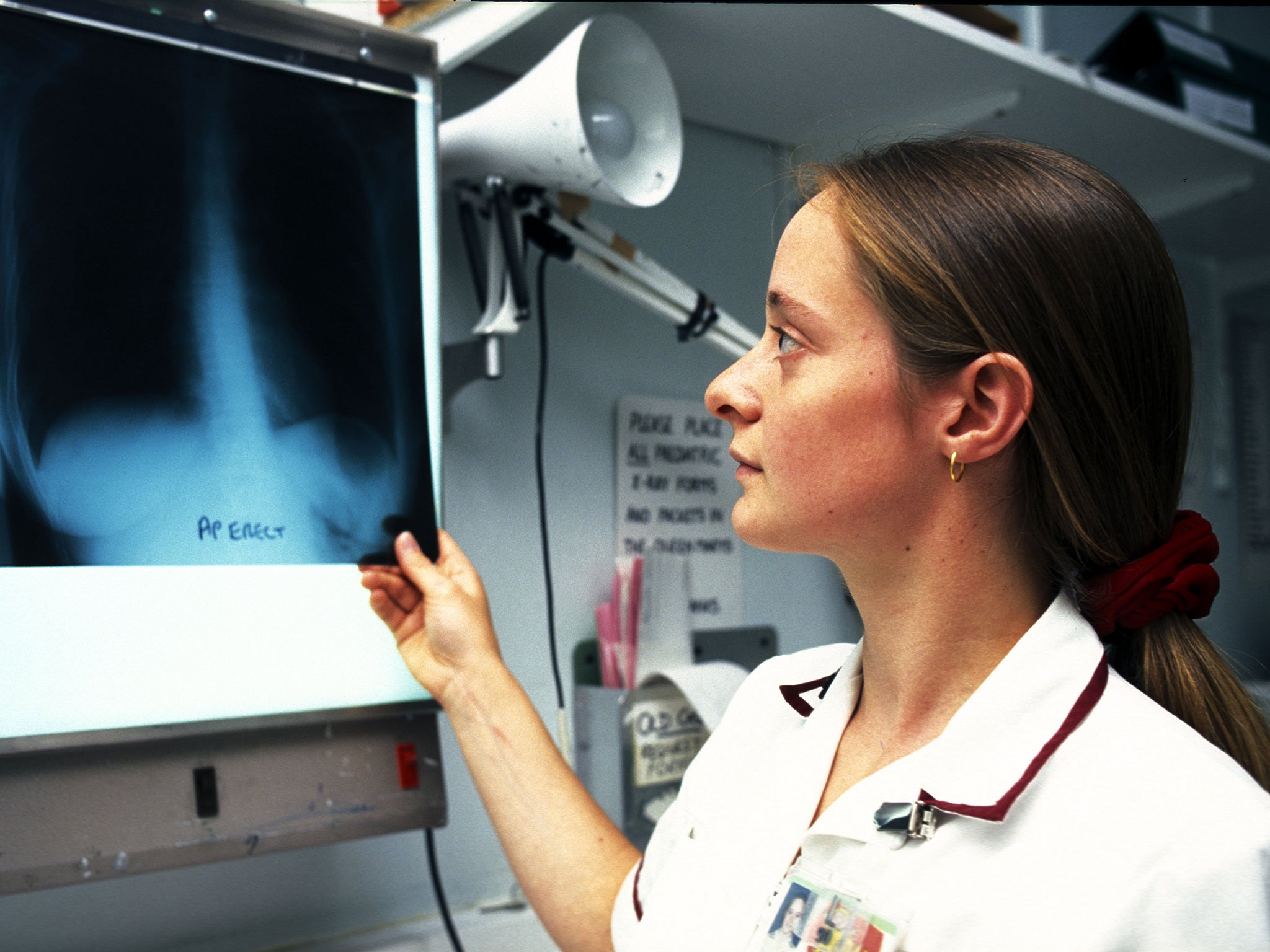 Radiographers are already suffering from a shortage in the profession