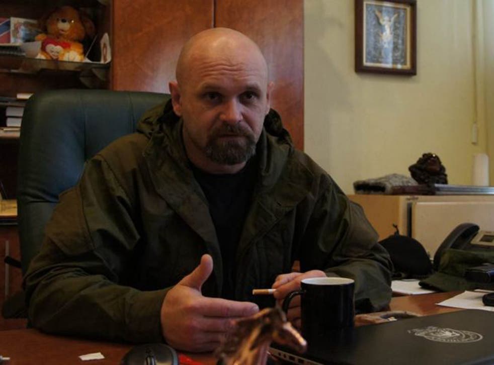 Aleksey Mozgovoi is a leading rebel commander in Alchevsk, in eastern Ukraine, known to be on difficult terms with the Kremlin-appointed separatist leadership of the Luhansk People’s Republic