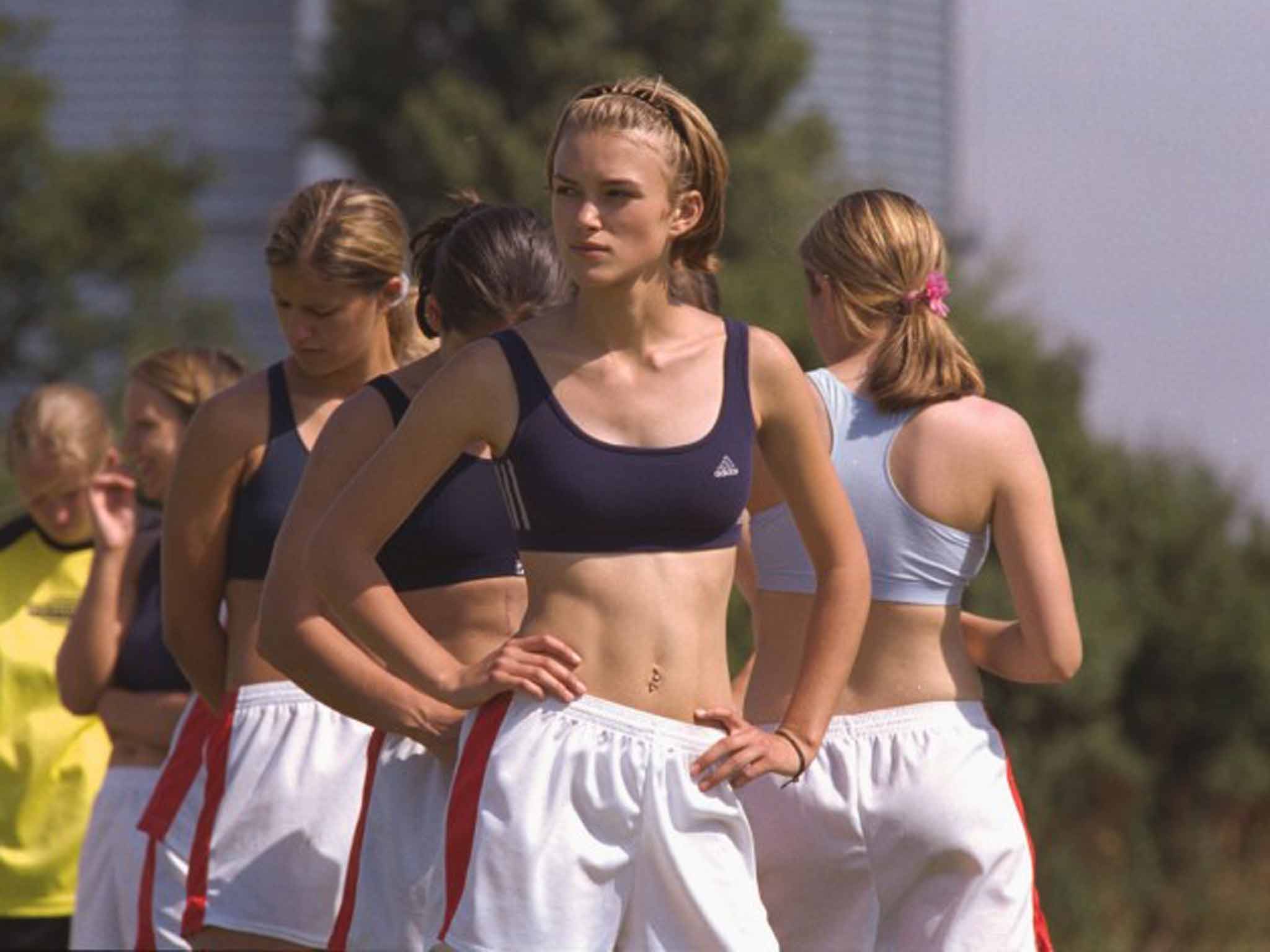 Changing perceptions: Keira Knightley in the original 2002 film