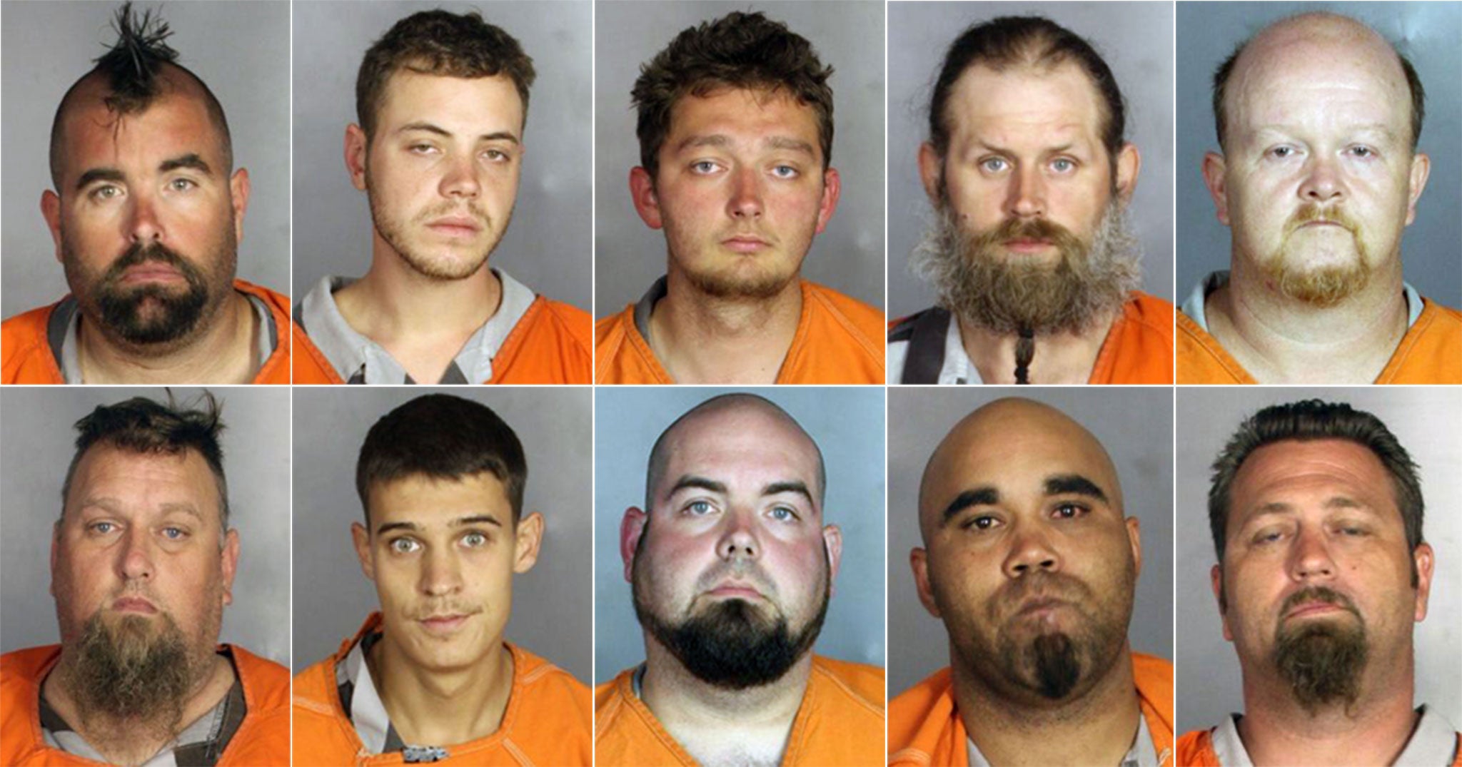 Waco biker shootout: Police release mugshots of 170 'gang members ...