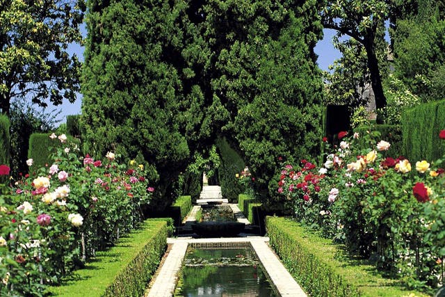 You don't need to be a garden lover to be impressed by the grandeur of the Alhambra
