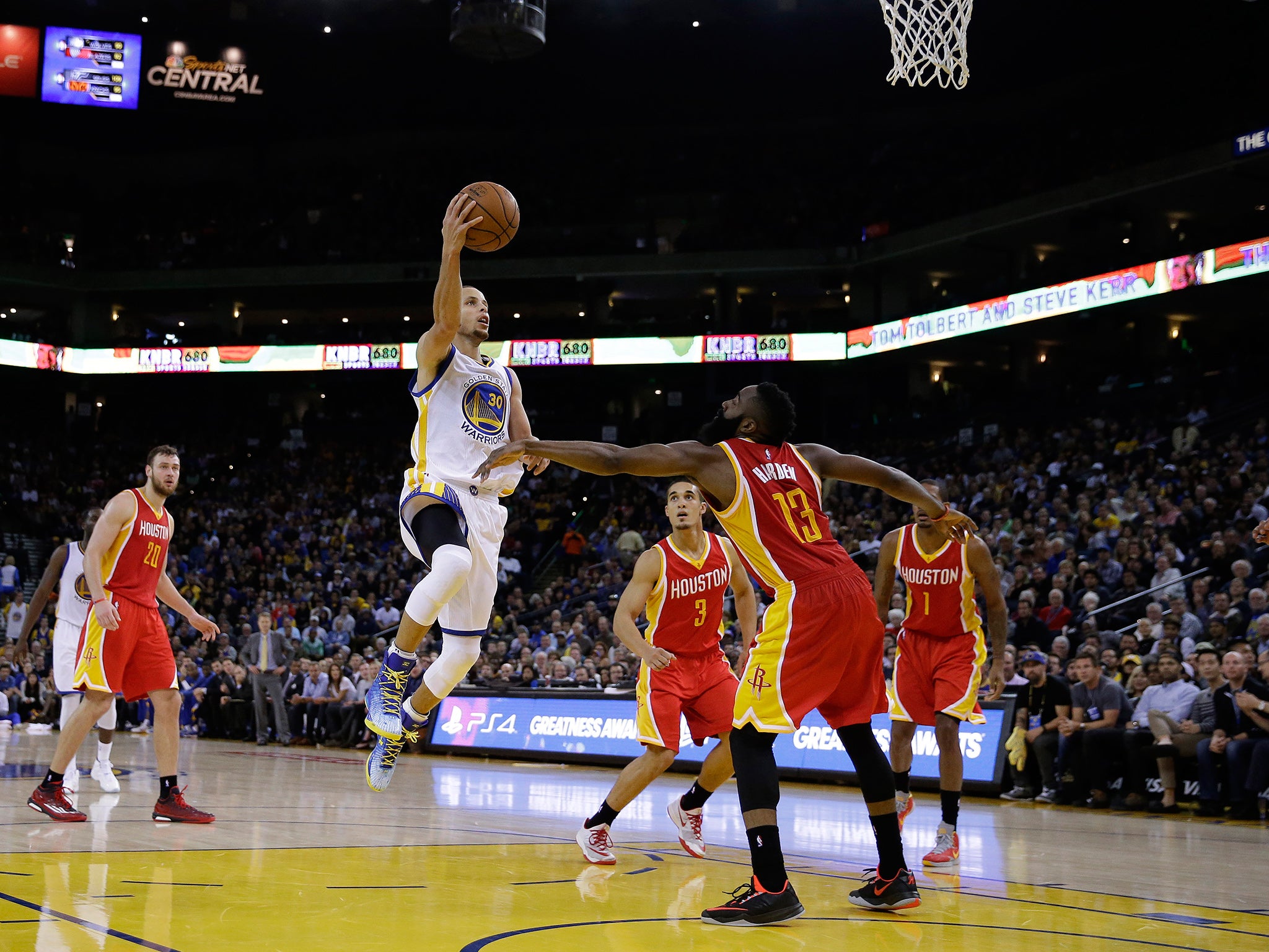 &#13;
The Golden State Warriors and Houston Rockets will again contend in the Western Conference&#13;