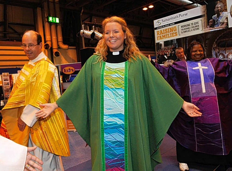 Oh come all ye faithful: wares on show at the Christian Resources Exhibition