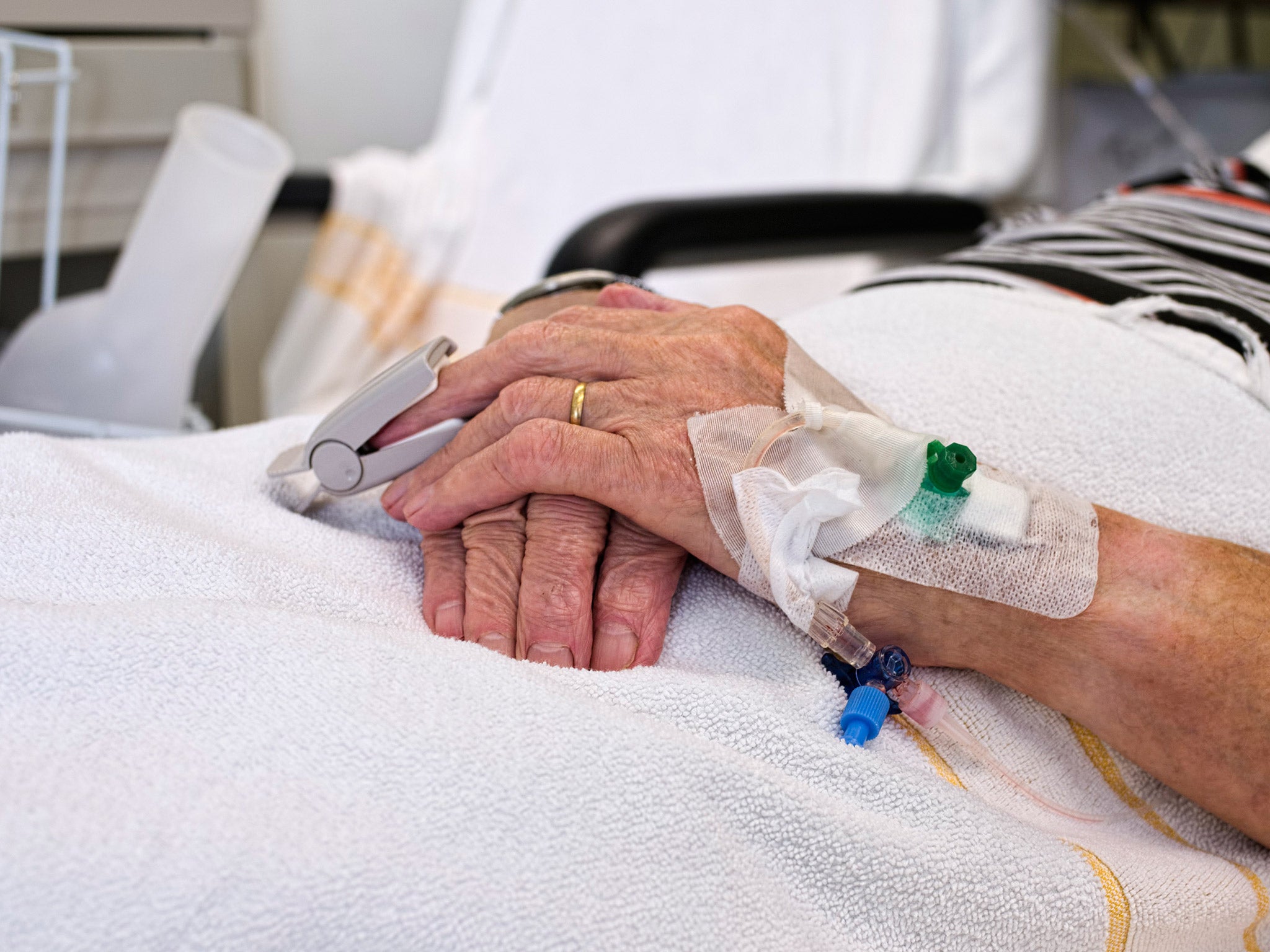 Families seeking free care for a dying relative currently face a complex process of means-testing. File photo