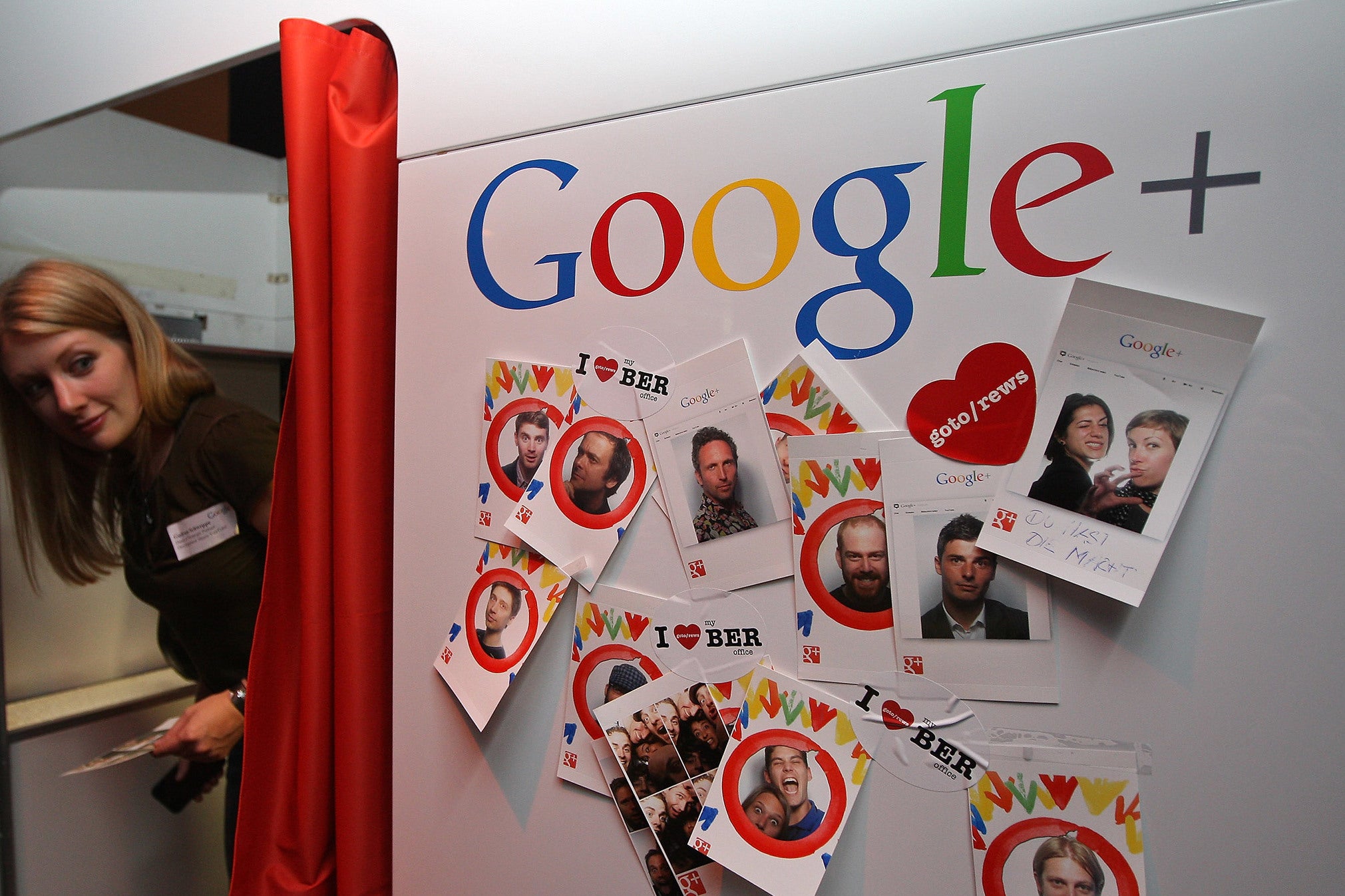 Google+ photo booth