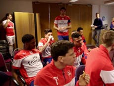 Has Aaron Ramsey accidentally revealed Arsenal's strip?