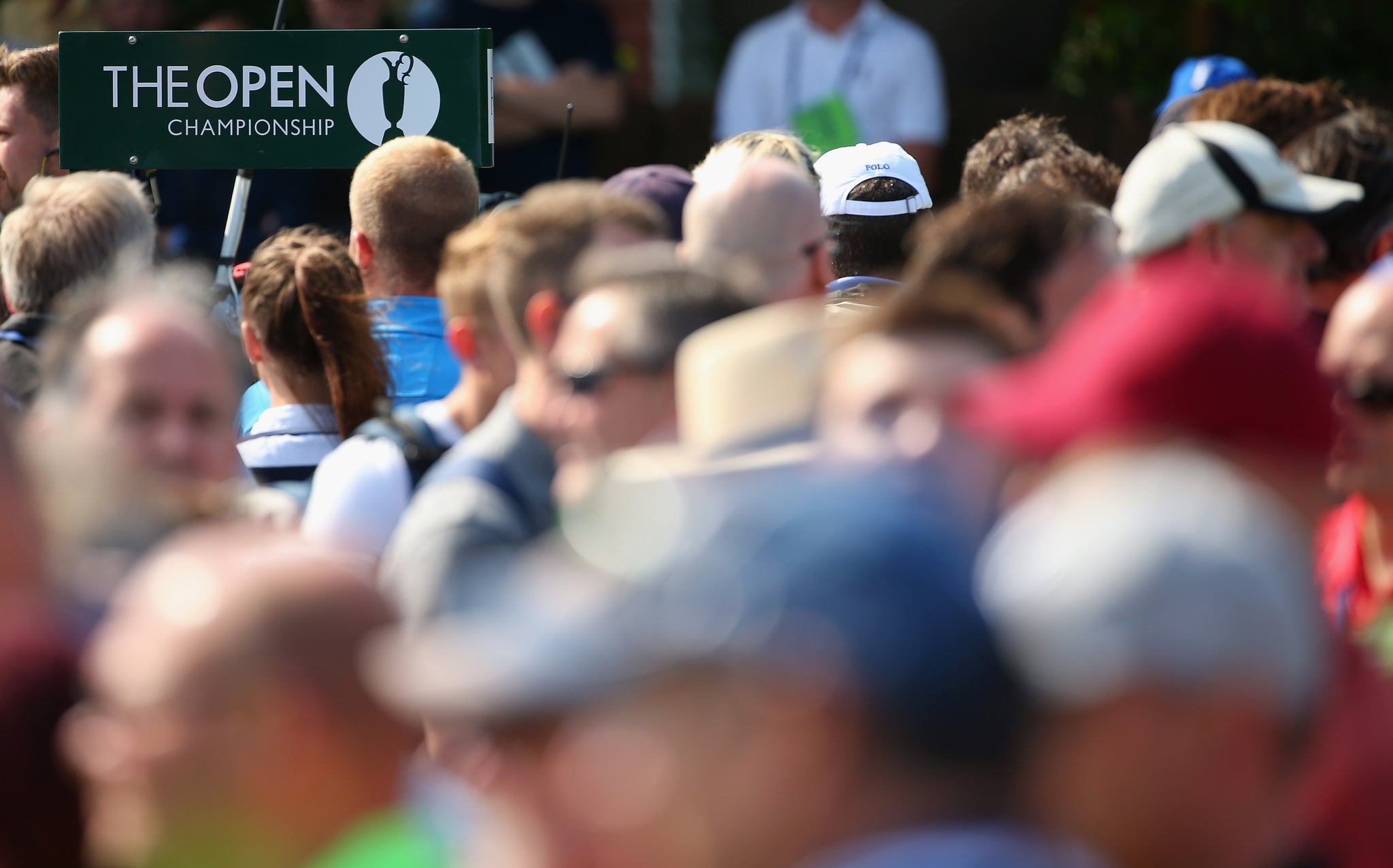 Golf Fans at The Open