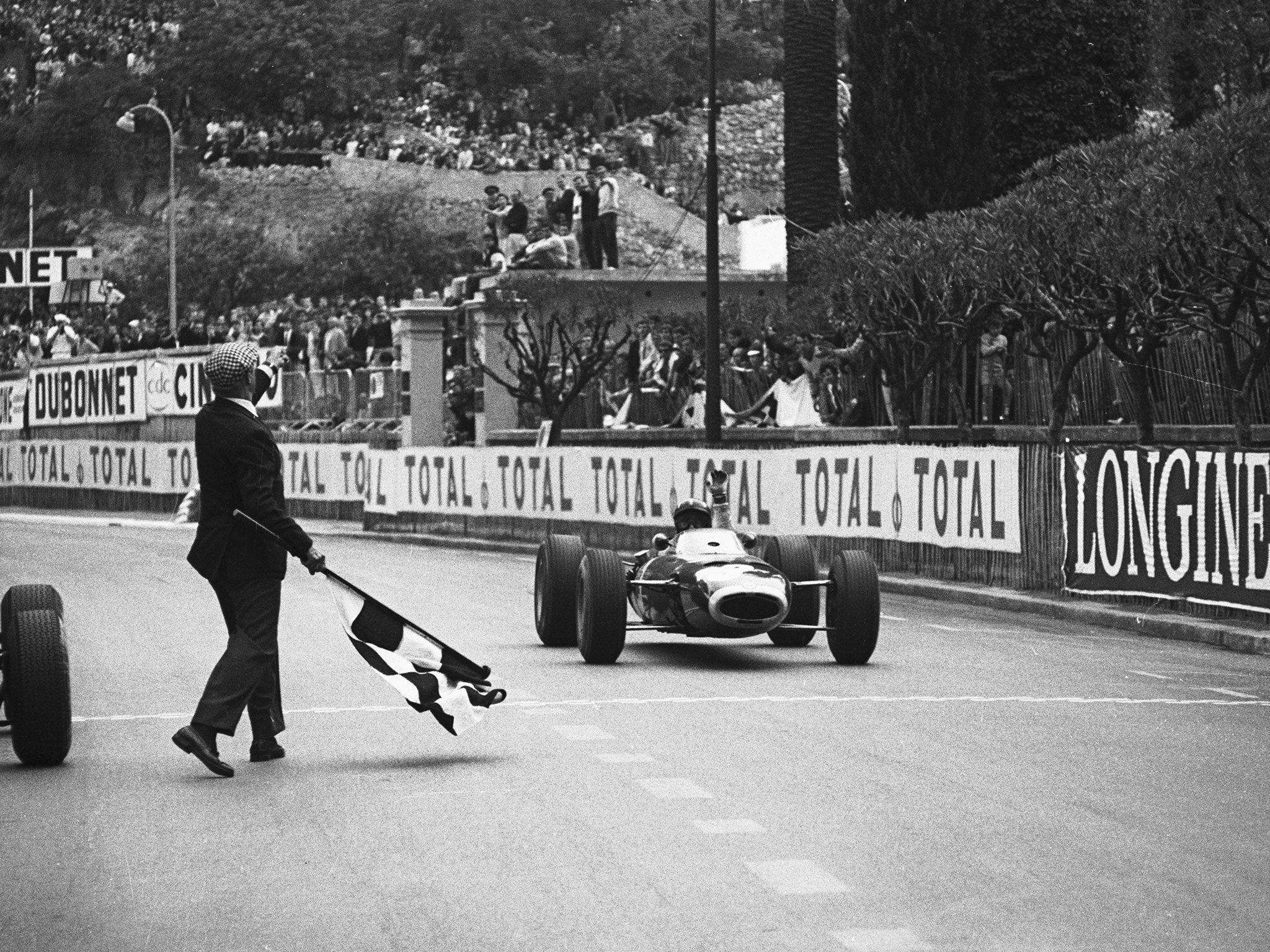 Graham Hill has five Monaco victories to his name and also won the Triple Crown