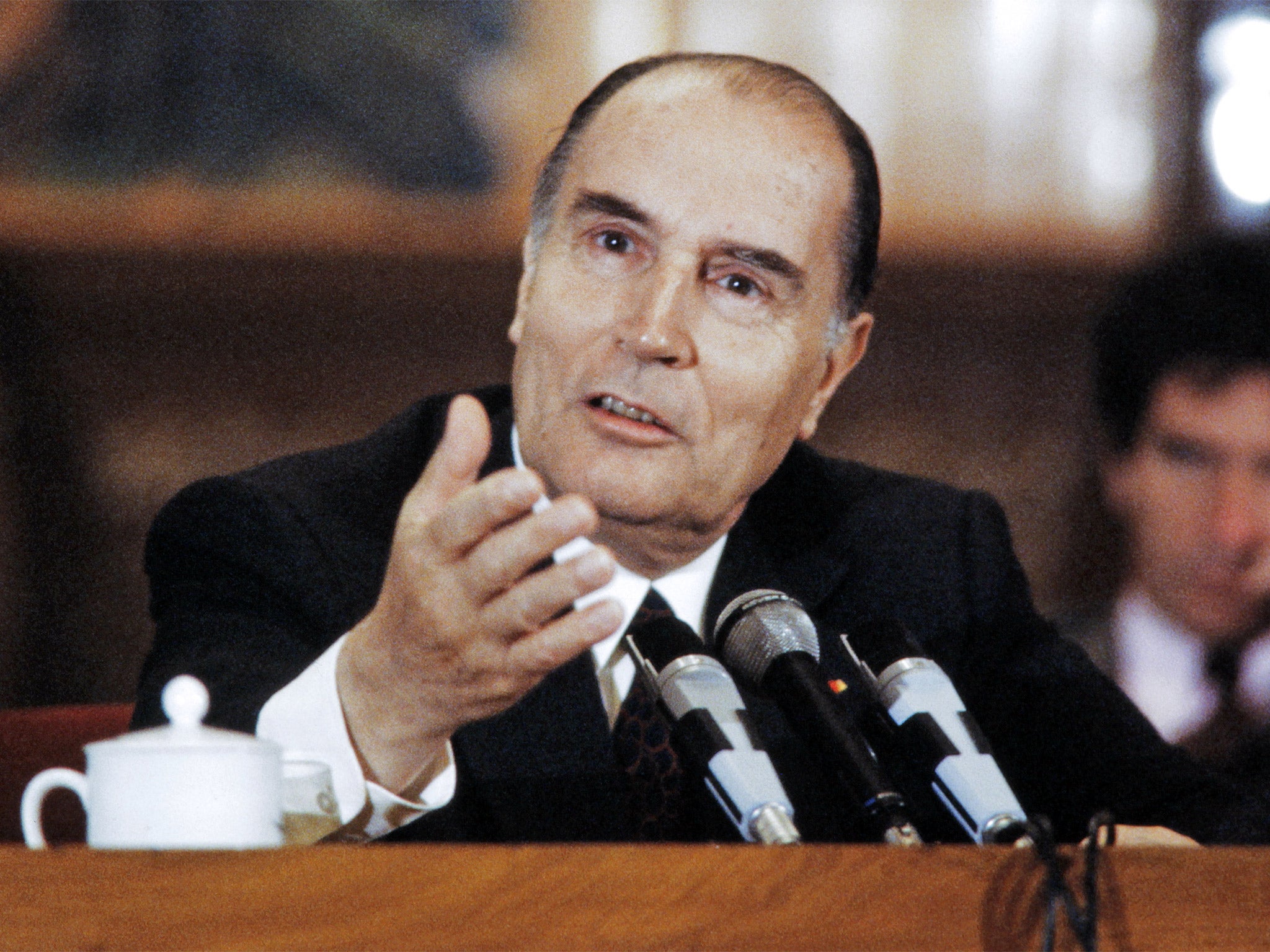 François Mitterand, the former French president, believed the single currency would help other European countries regain power lost to Germany