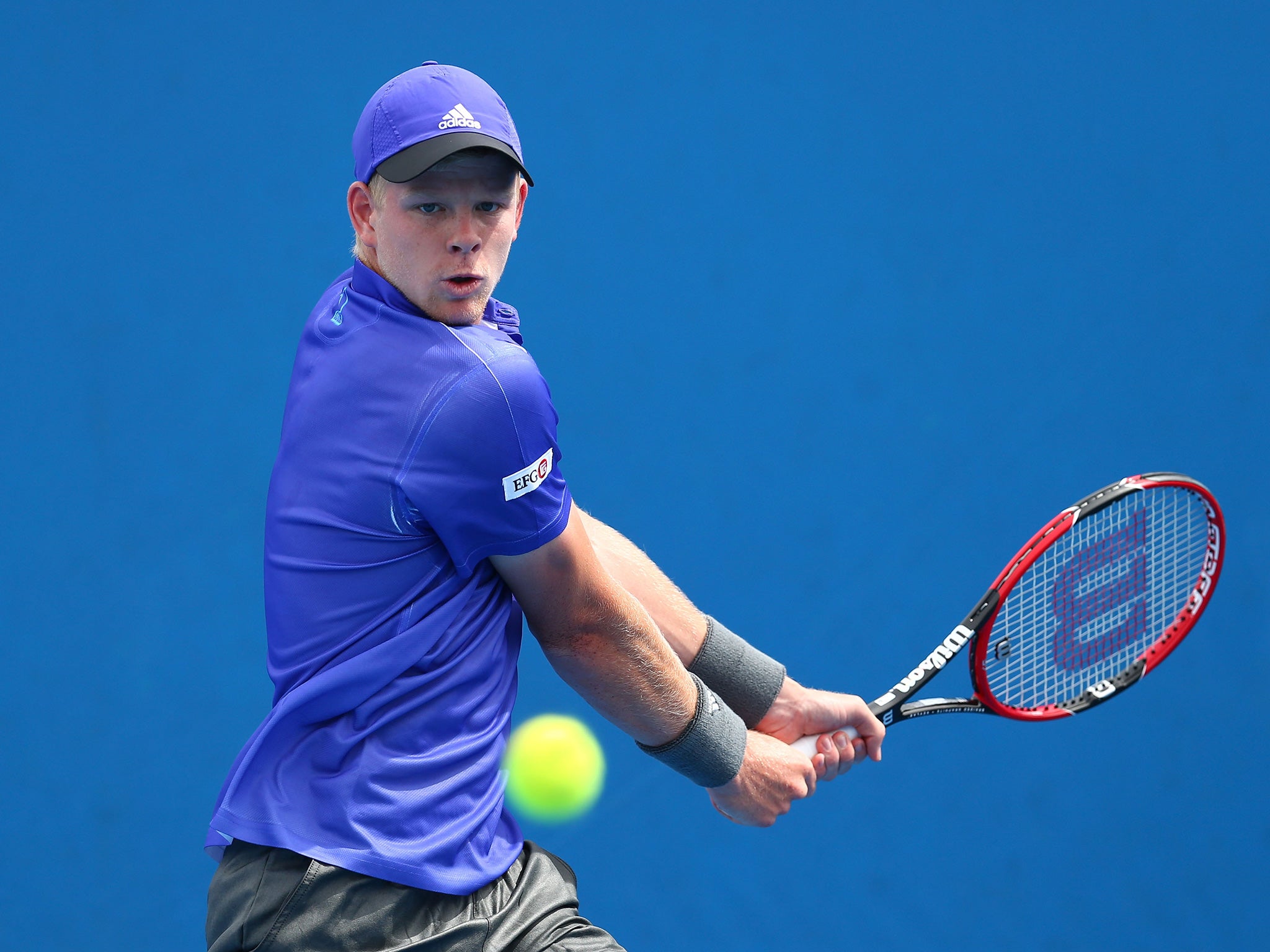 Edmund has already cleared his first hurdle at Roland Garros by beating Austria’s Gerald Melze