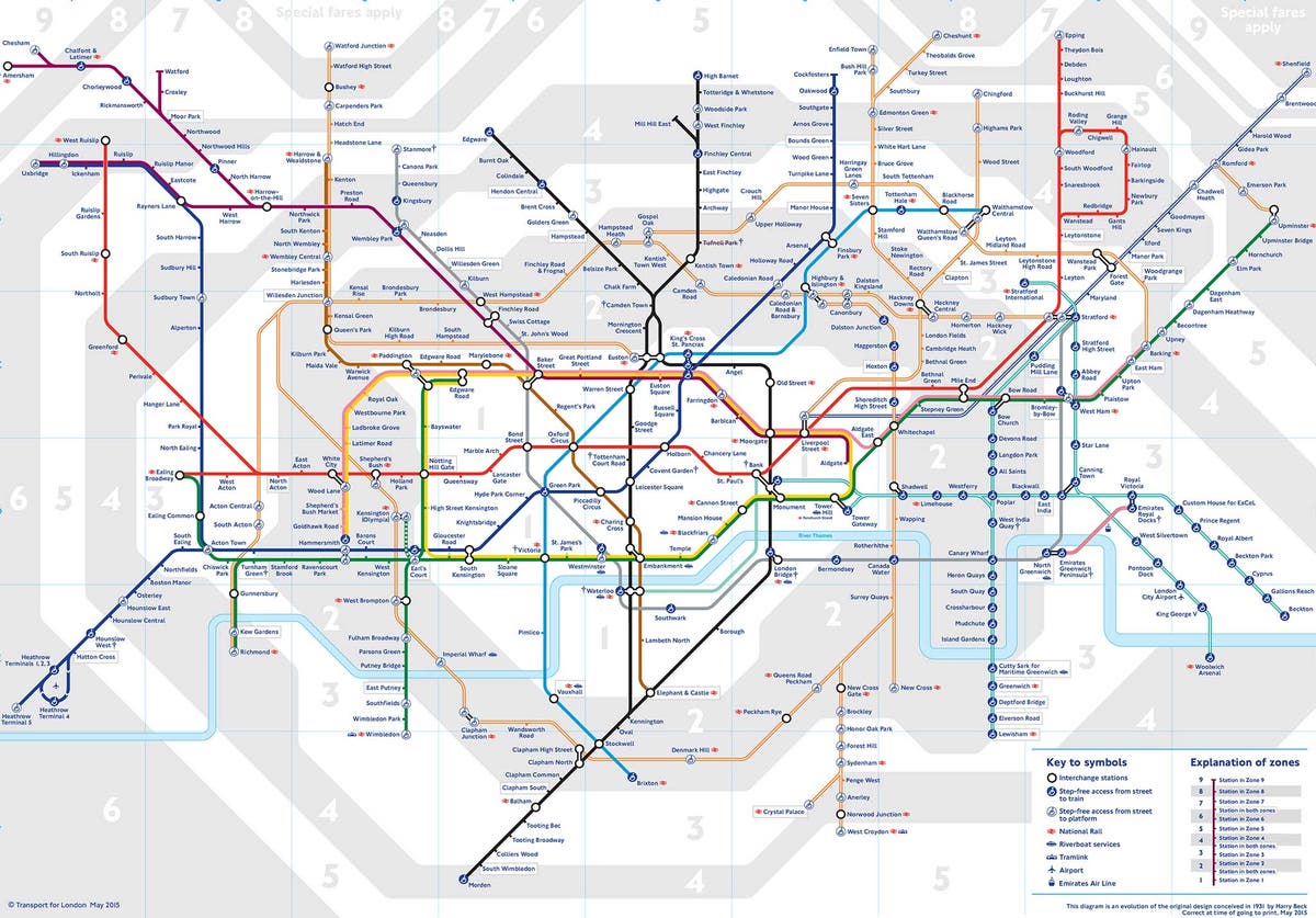 New map shows how more and more of London's rail network will be ...